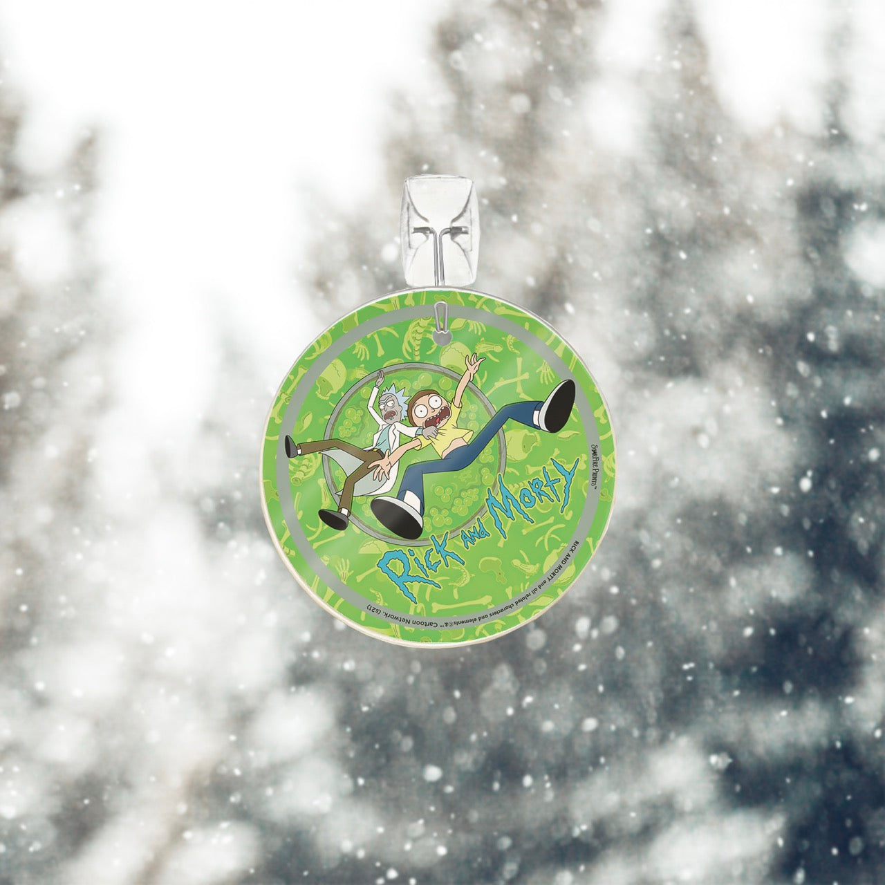 Rick and Morty (Acid Vat) StarFire Prints™ Glass Art SPCIR1182