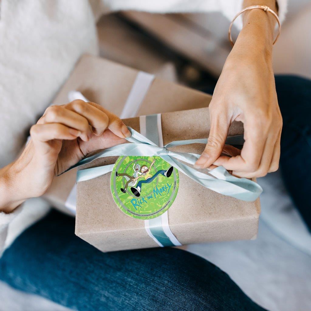 Rick and Morty (Acid Vat) StarFire Prints™ Glass Art SPCIR1182