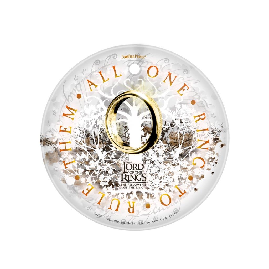 Lord of the Rings (One Ring) StarFire Prints™ Glass Art SPCIR1198