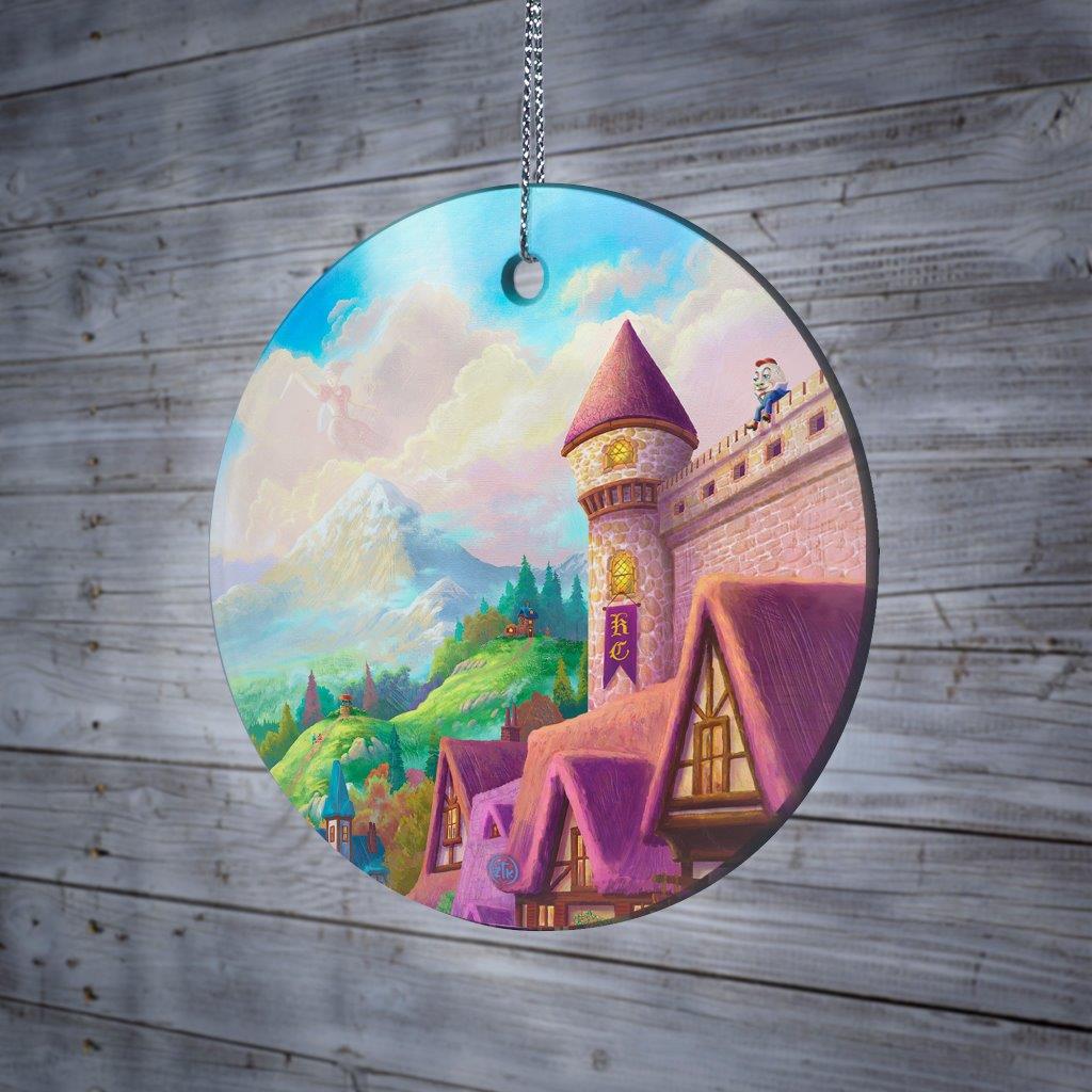 Zac Kinkade (Storybook Land - Jack and Jill) StarFire Prints™ Hanging Glass Print SPCIR1201