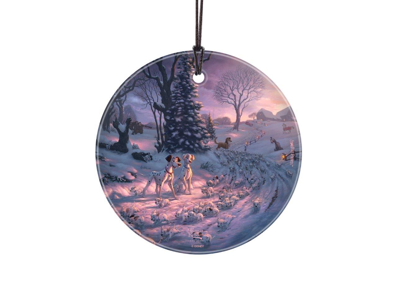 Disney (101 Dalmatians on the Run) StarFire Prints™ Hanging Glass Print SPCIR1223