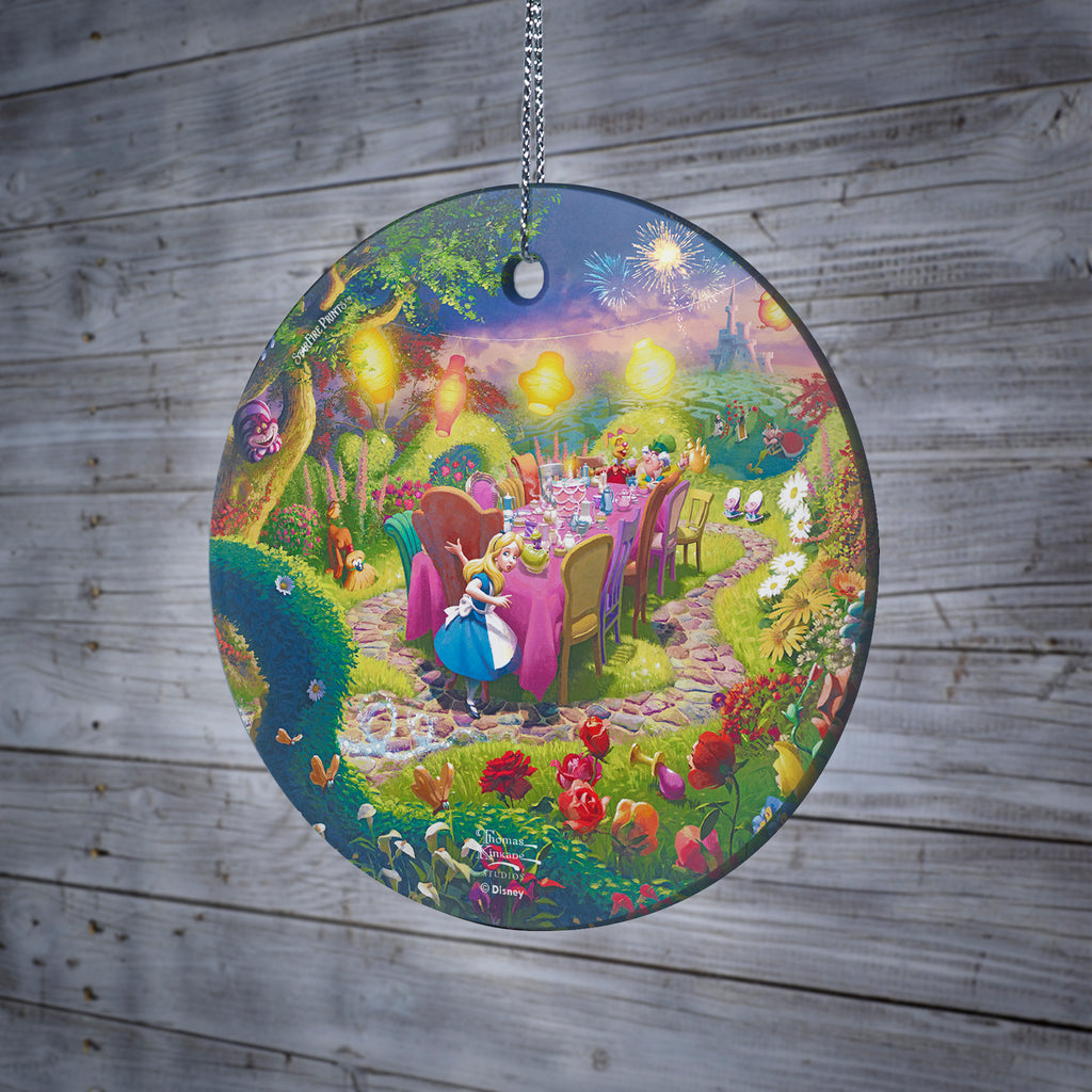 Disney (Mad Hatters Tea Party) StarFire Prints™ Hanging Glass Print SPCIR1259