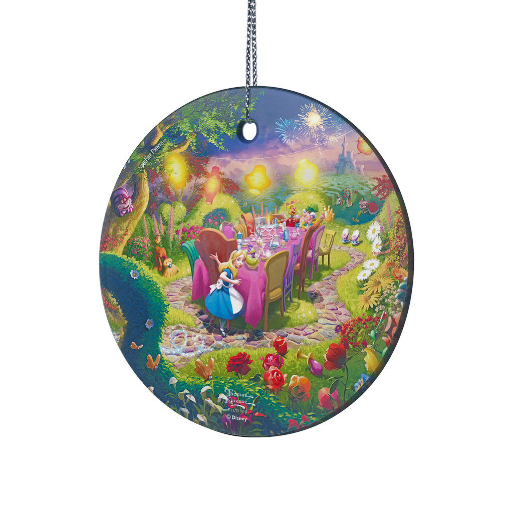 Disney (Mad Hatters Tea Party) StarFire Prints™ Hanging Glass Print SPCIR1259