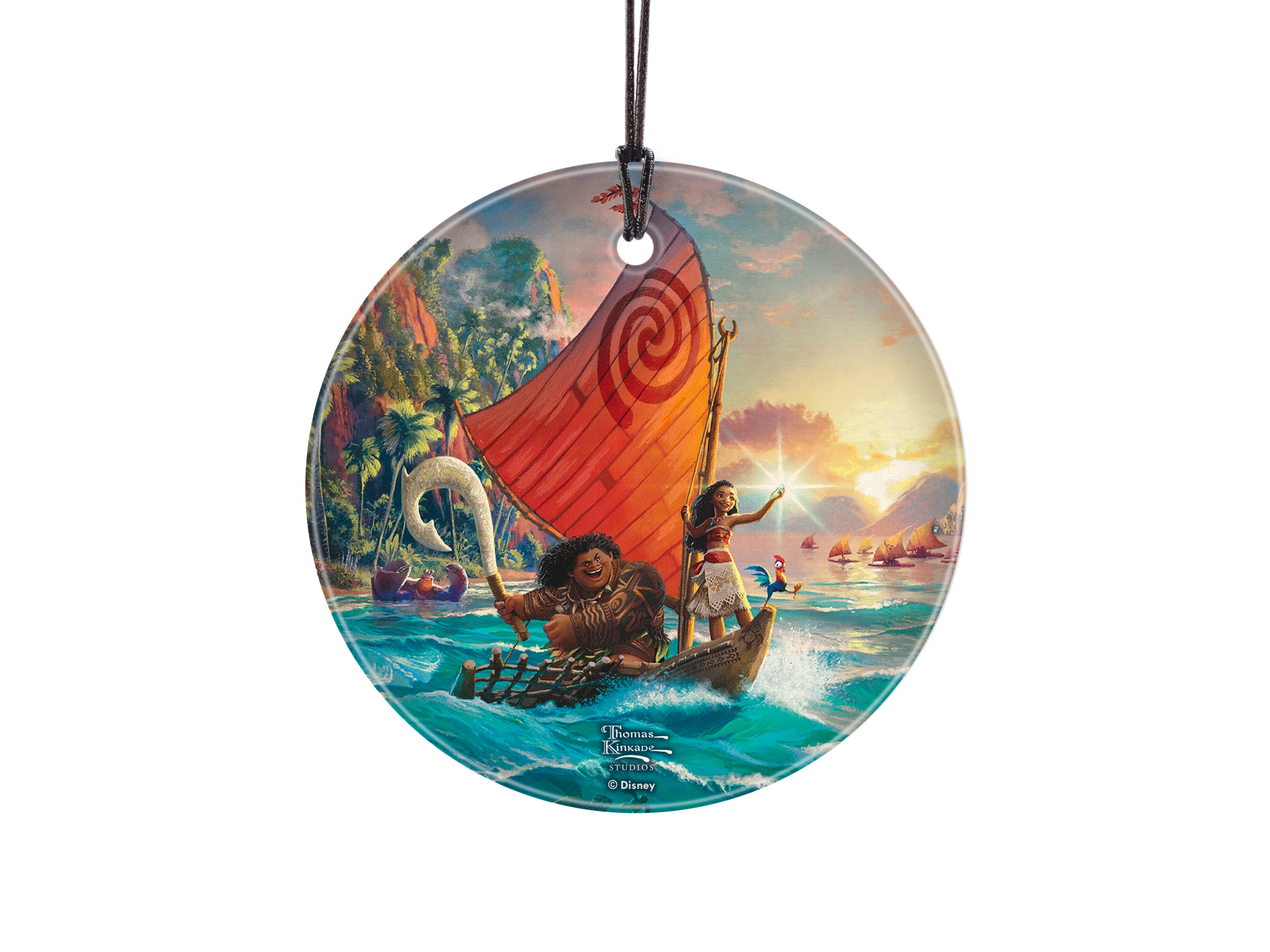 Disney (Moana) StarFire Prints™ Hanging Glass Print SPCIR1272