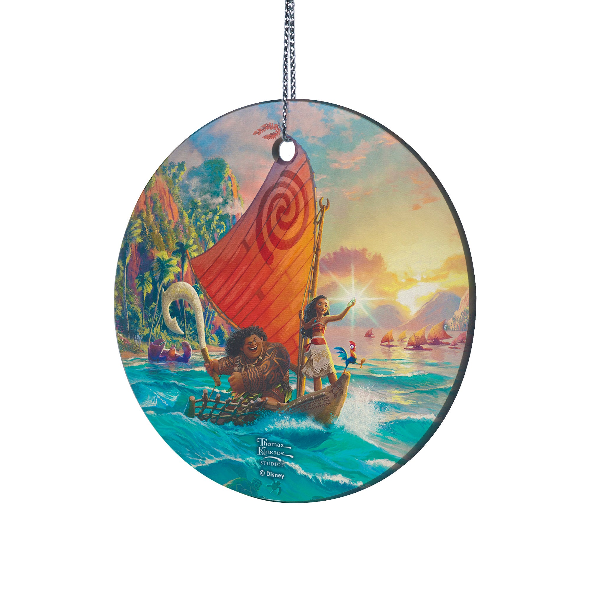 Disney (Moana) StarFire Prints™ Hanging Glass Print SPCIR1272