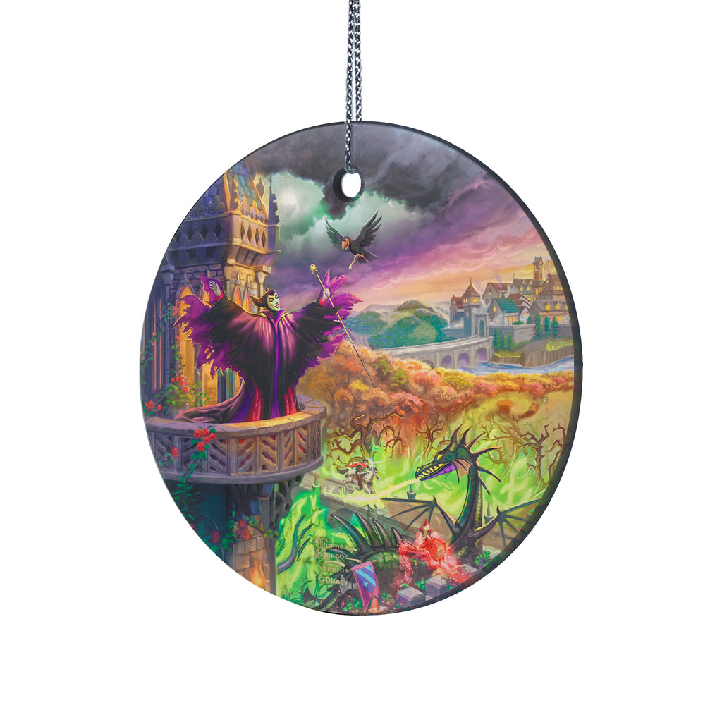 Disney (Maleficent) StarFire Prints™ Hanging Glass Print SPCIR1274