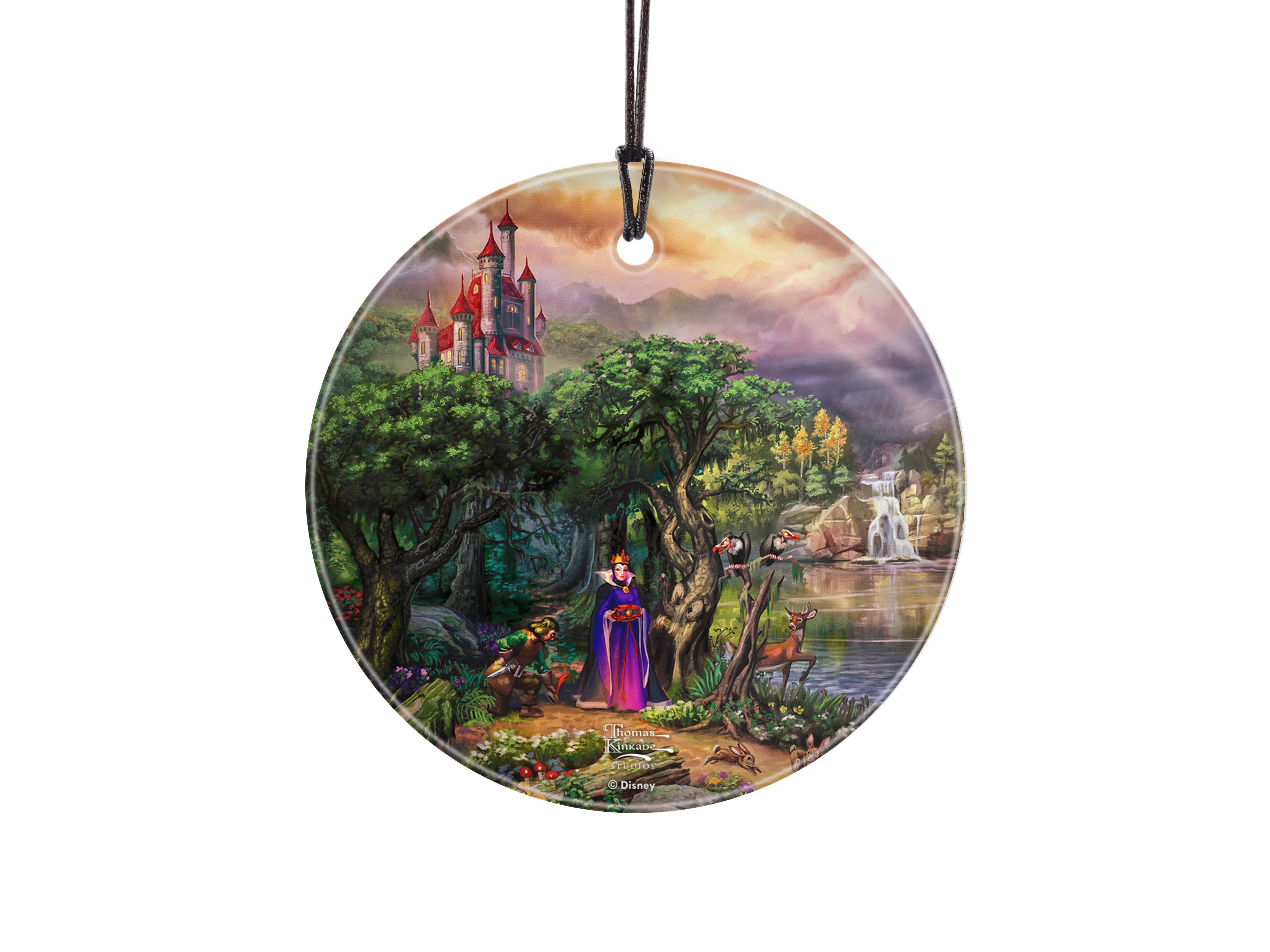 Disney (The Evil Queen - Queen) StarFire Prints™ Hanging Glass Print SPCIR1298