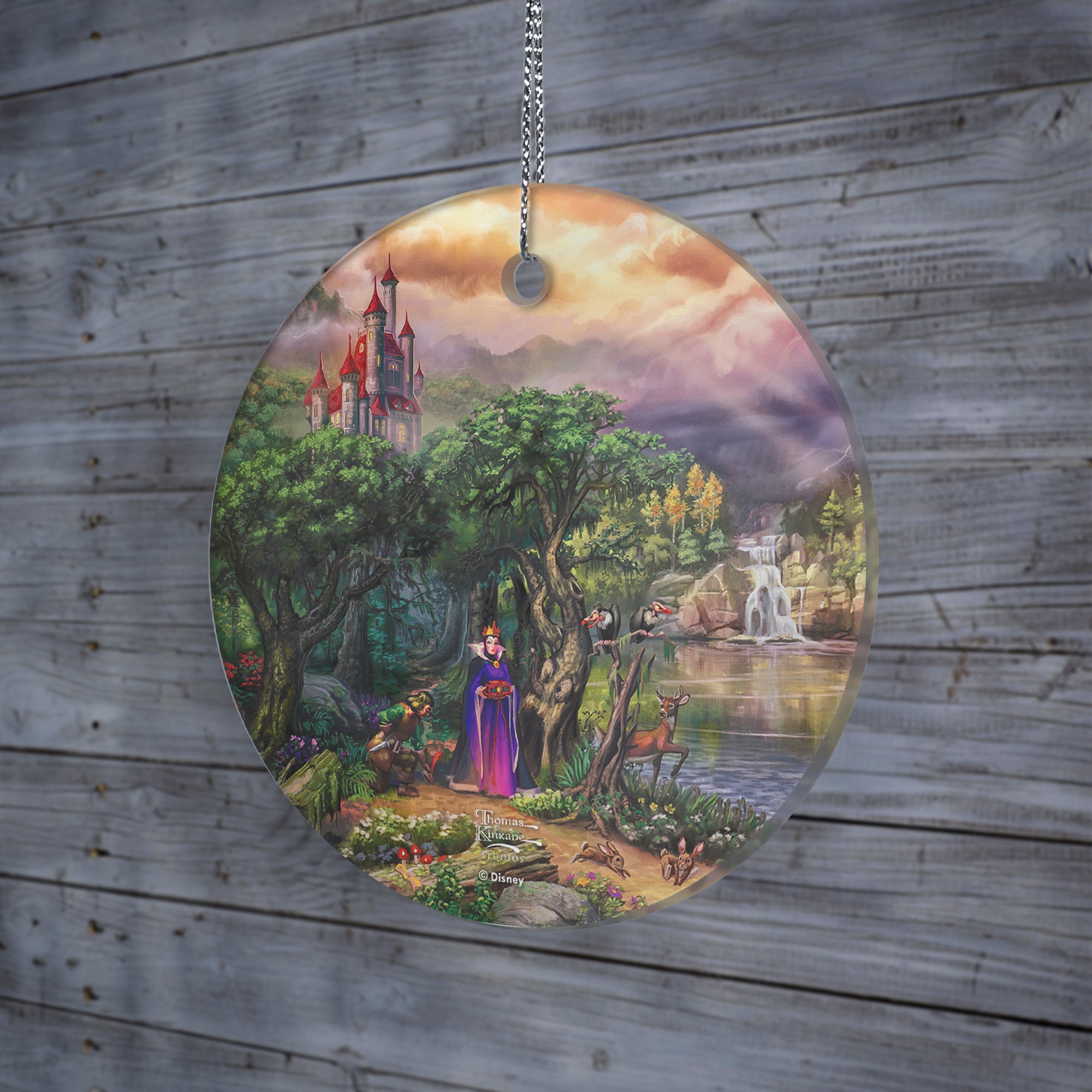 Disney (The Evil Queen - Queen) StarFire Prints™ Hanging Glass Print SPCIR1298