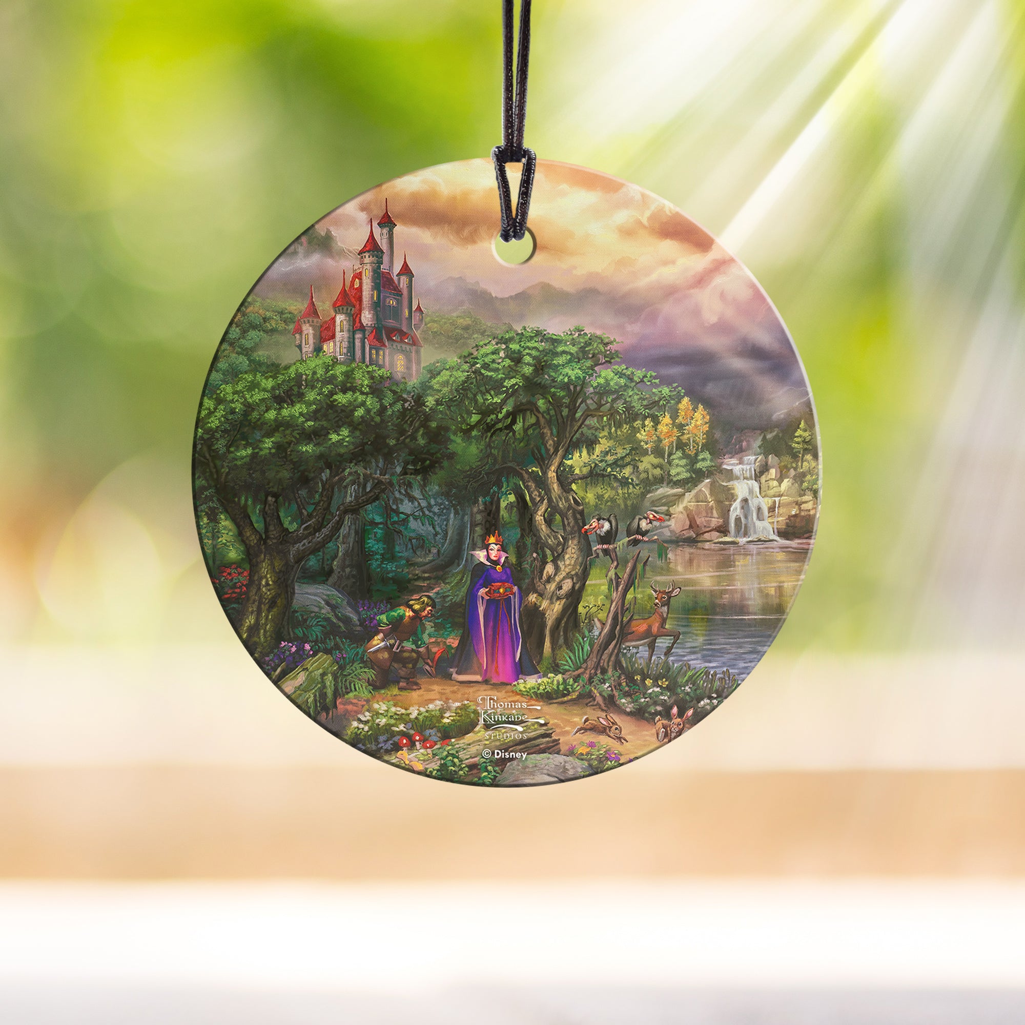 Disney (The Evil Queen - Queen) StarFire Prints™ Hanging Glass Print SPCIR1298