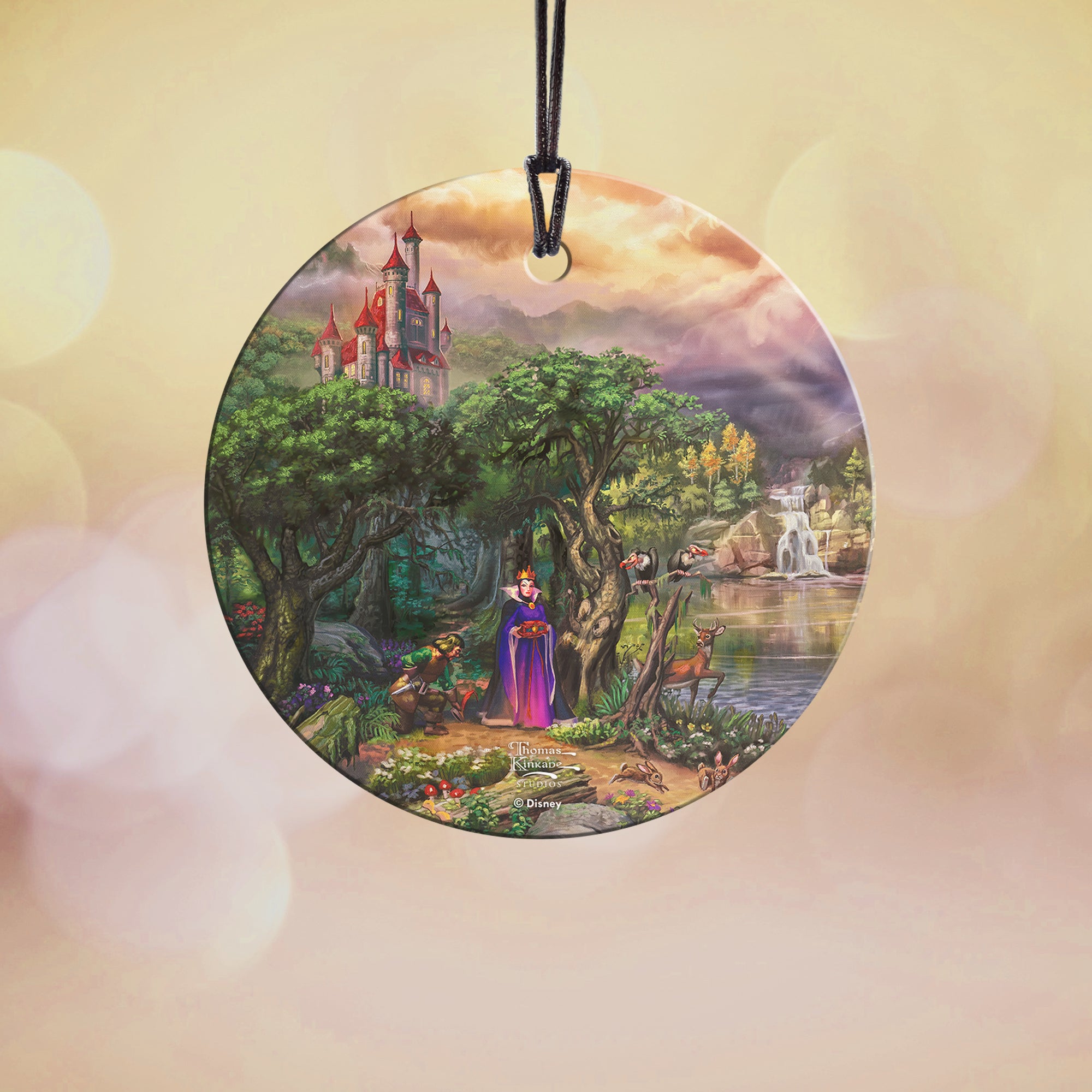 Disney (The Evil Queen - Queen) StarFire Prints™ Hanging Glass Print SPCIR1298