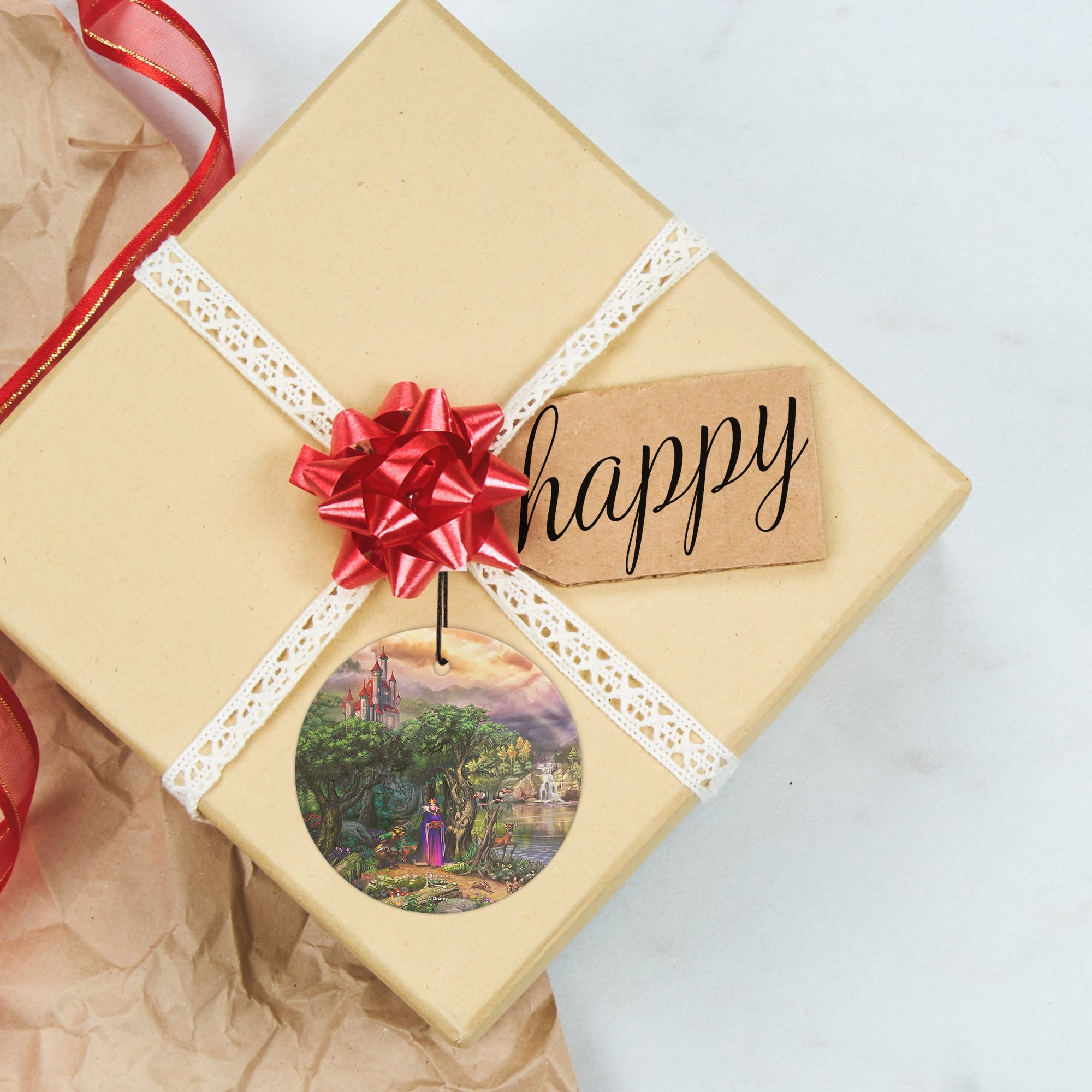 Disney (The Evil Queen - Queen) StarFire Prints™ Hanging Glass Print SPCIR1298