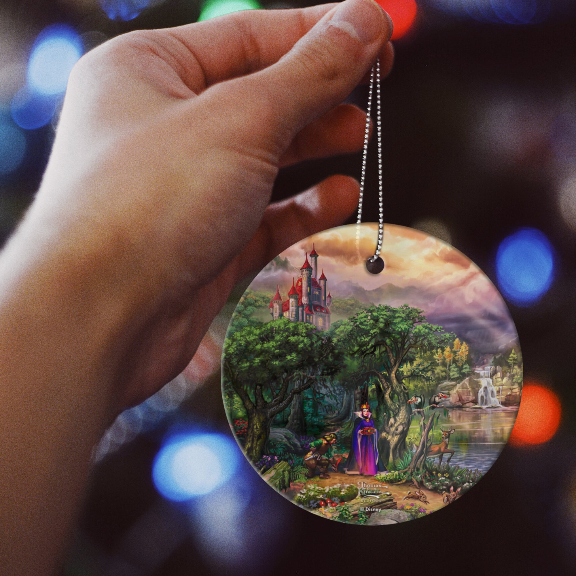 Disney (The Evil Queen - Queen) StarFire Prints™ Hanging Glass Print SPCIR1298