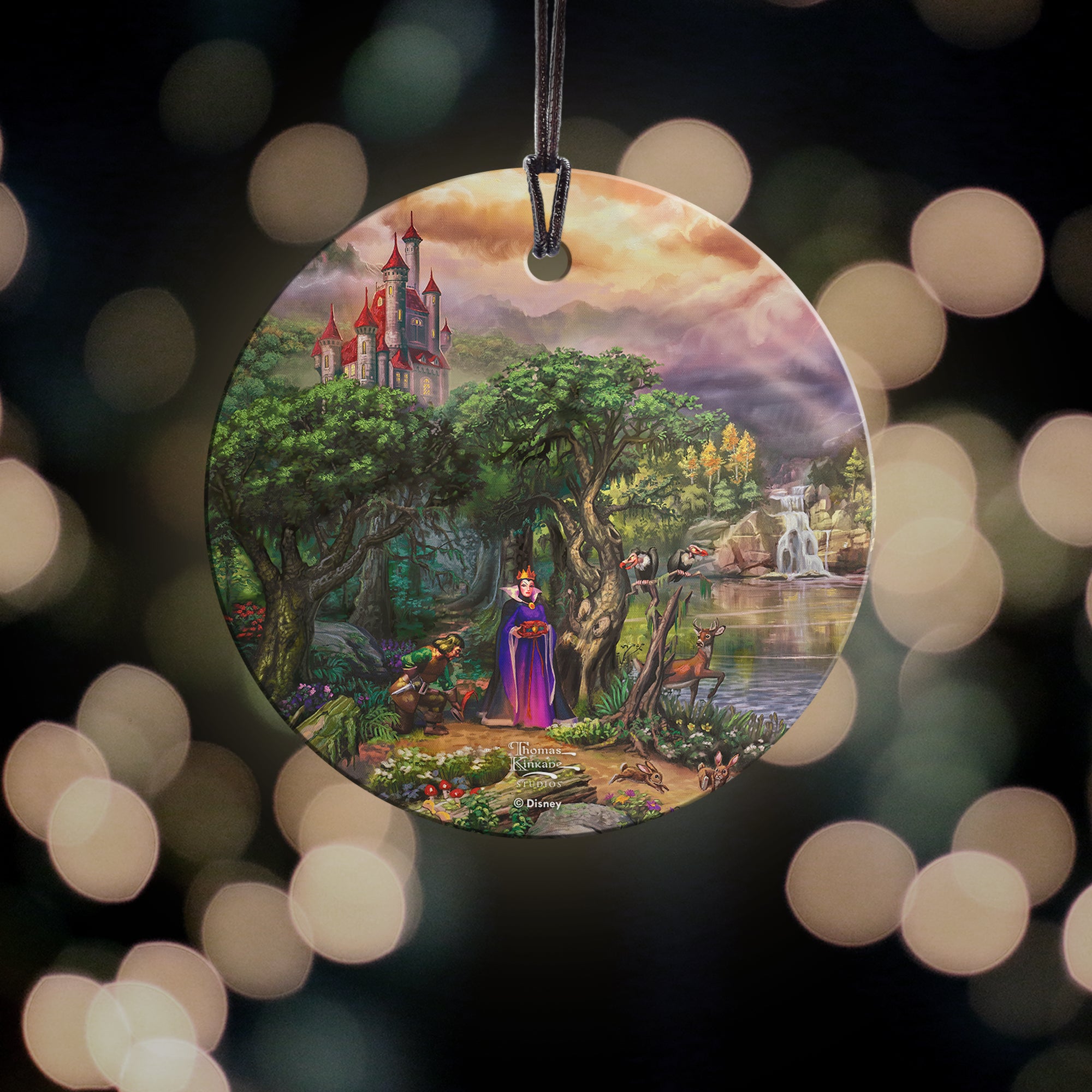 Disney (The Evil Queen - Queen) StarFire Prints™ Hanging Glass Print SPCIR1298