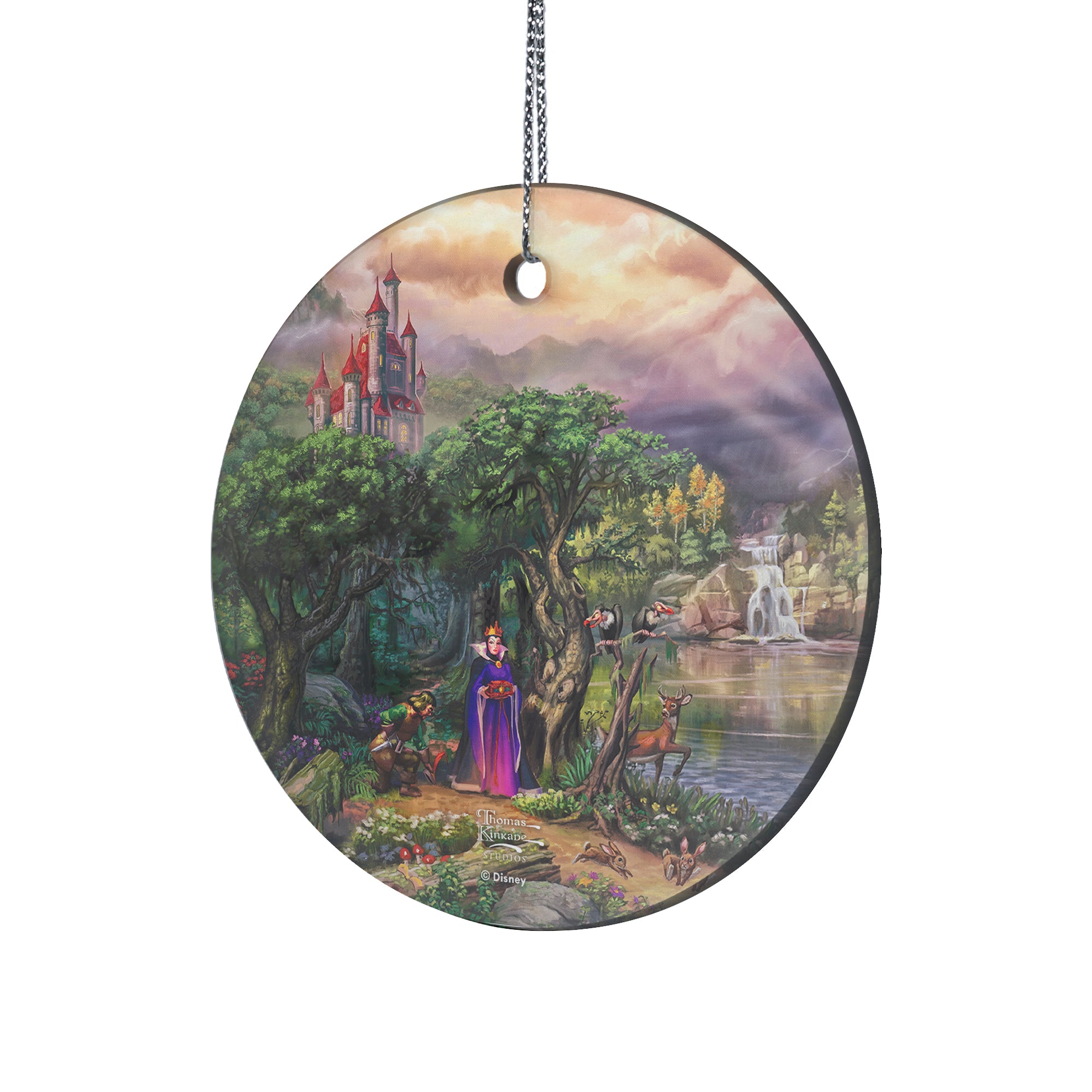 Disney (The Evil Queen - Queen) StarFire Prints™ Hanging Glass Print SPCIR1298