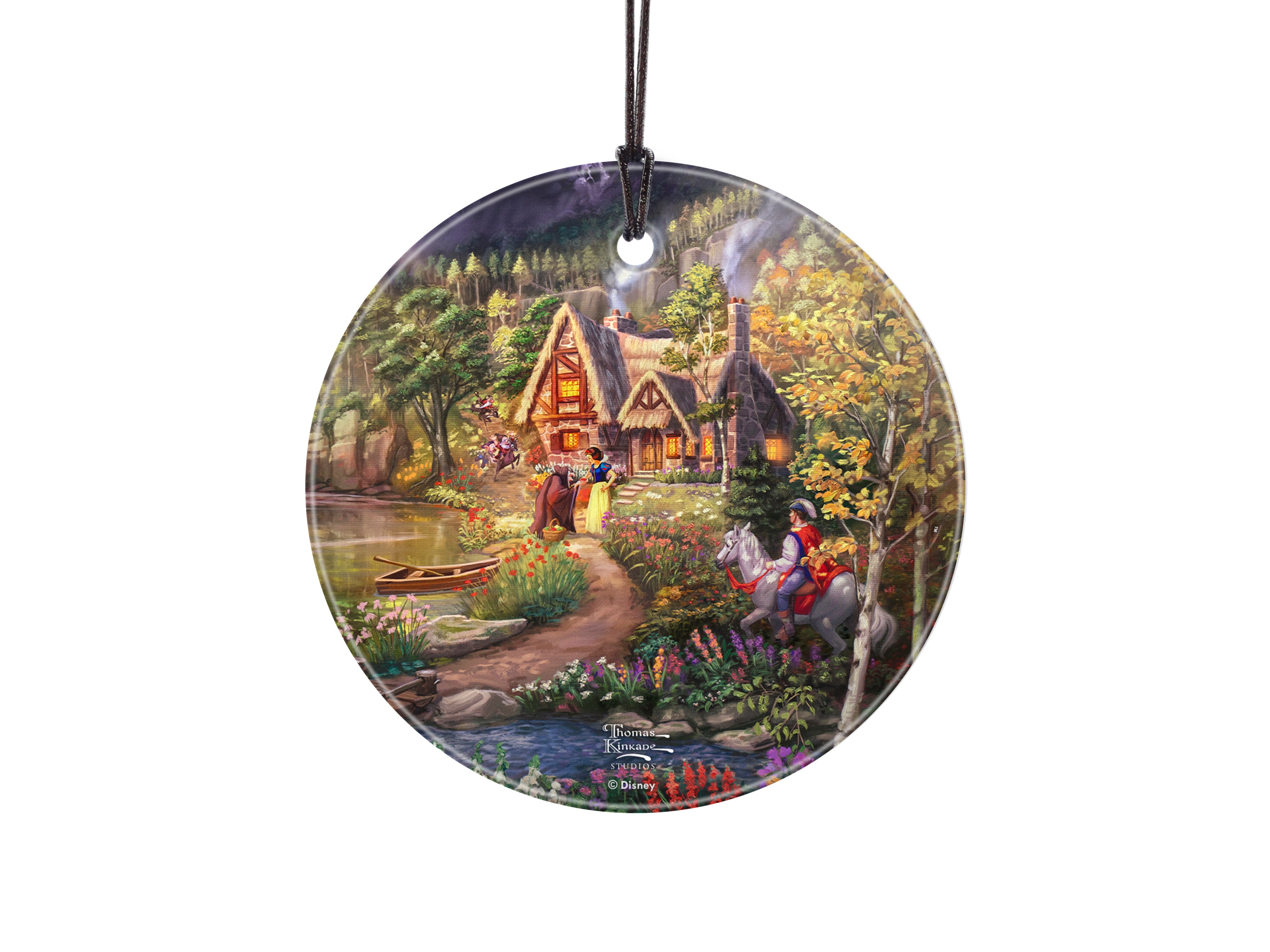 Disney (The Evil Queen - Snow White) StarFire Prints™ Hanging Glass Print SPCIR1299