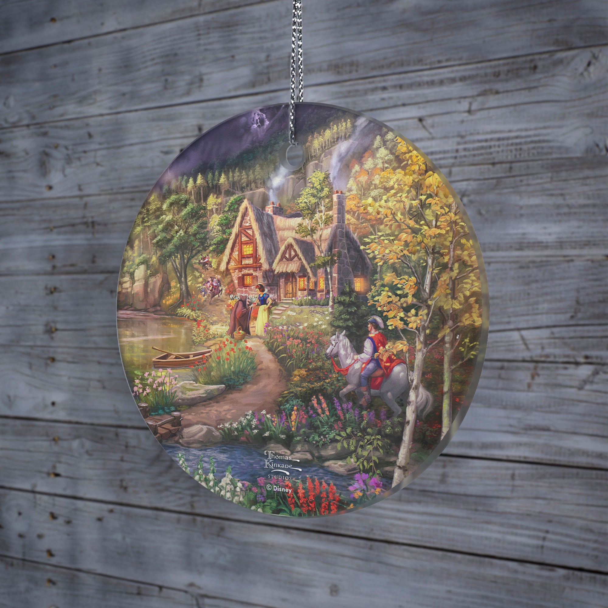 Disney (The Evil Queen - Snow White) StarFire Prints™ Hanging Glass Print SPCIR1299