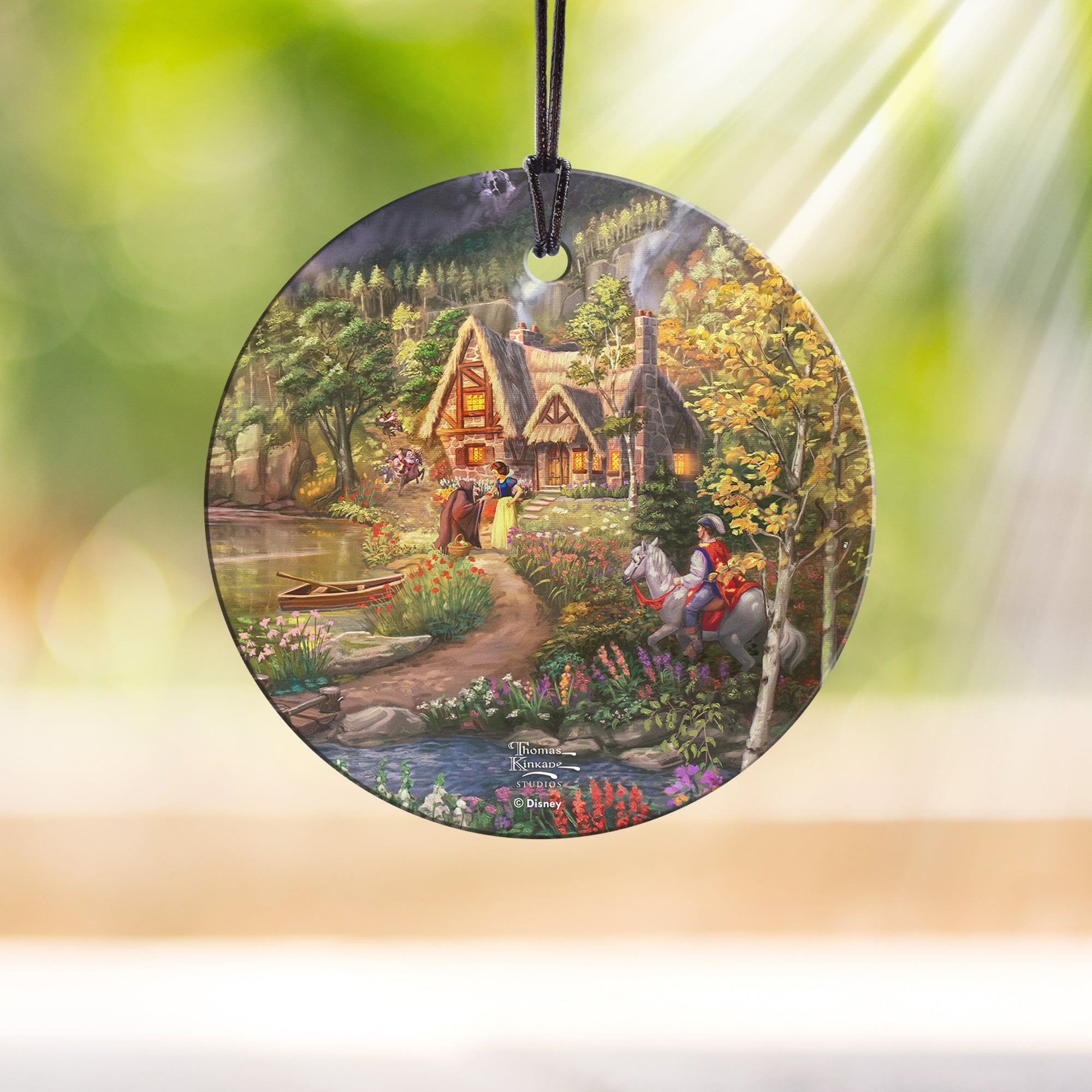 Disney (The Evil Queen - Snow White) StarFire Prints™ Hanging Glass Print SPCIR1299