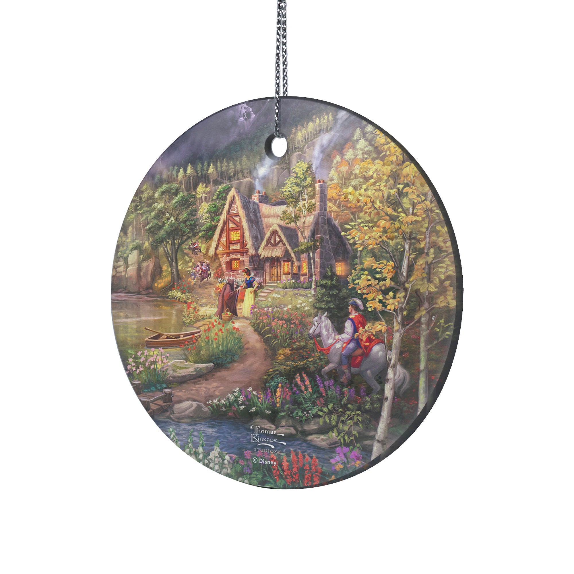 Disney (The Evil Queen - Snow White) StarFire Prints™ Hanging Glass Print SPCIR1299