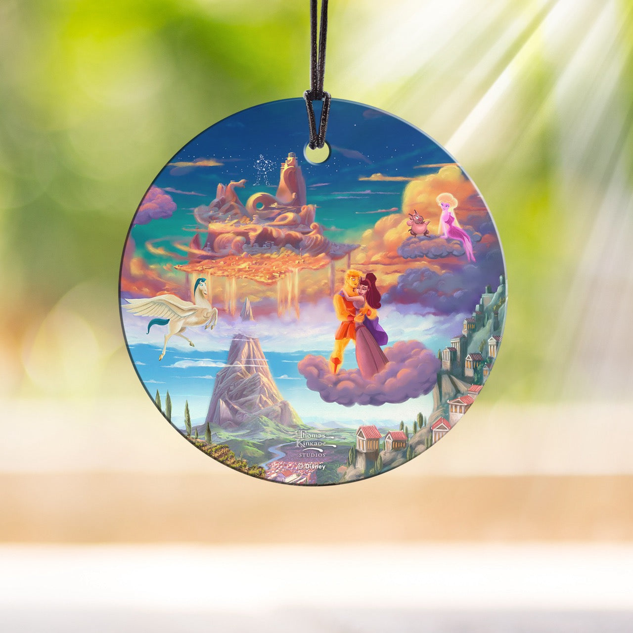 Disney (Hercules) StarFire Prints™ Hanging Glass Print SPCIR1323