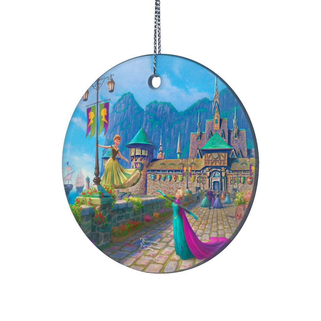 Disney (Frozen Celebration in Arendelle) StarFire Prints™ Hanging Glass Print SPCIR1328