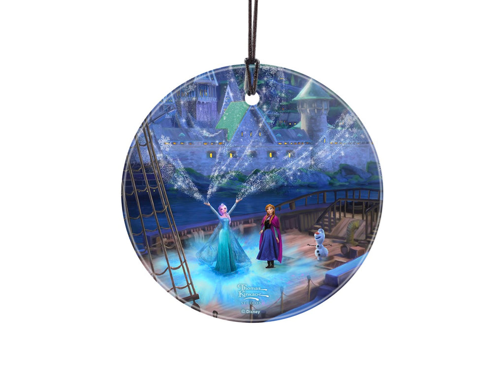 Disney (Frozen – Sisters Forever) StarFire Prints™ Hanging Glass Print SPCIR1349