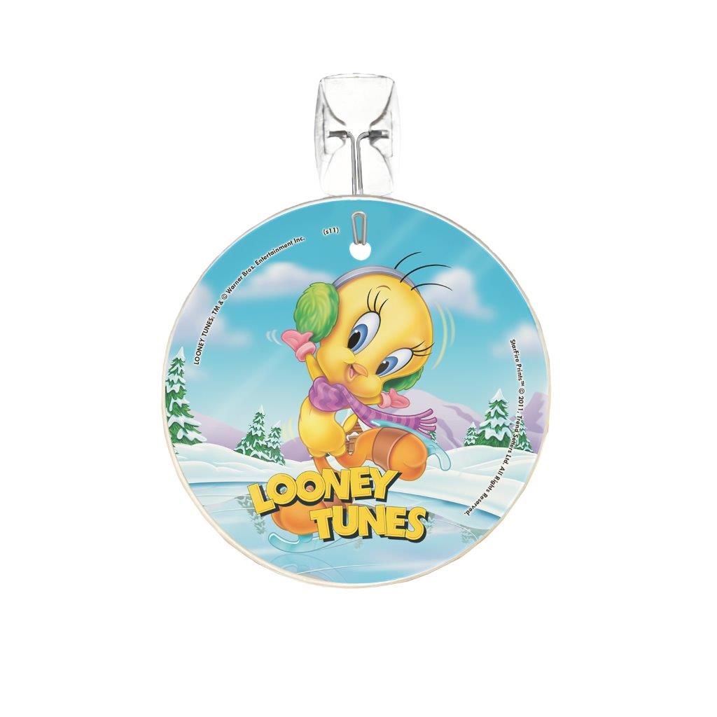 Looney Tunes (Tweety Bird Ice Skating) StarFire Prints™ Glass Art SPCIR143