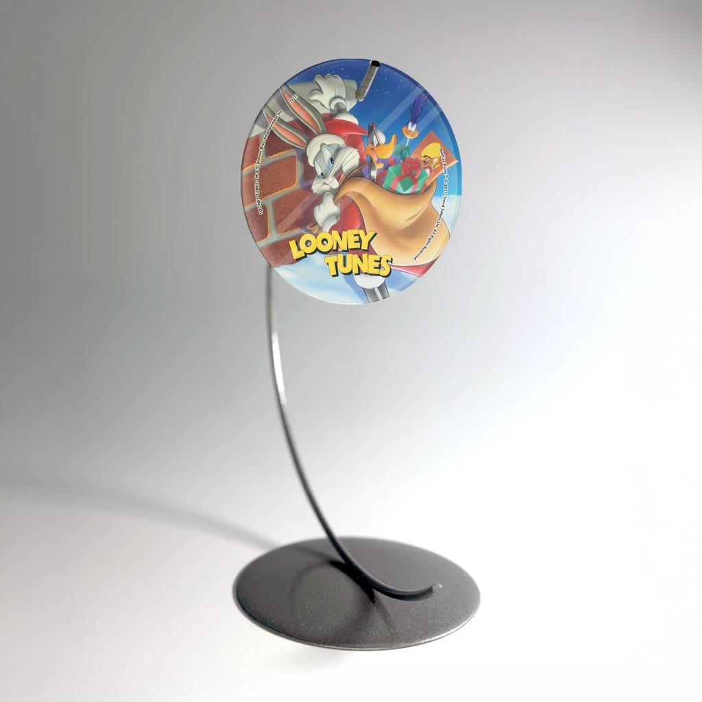 Looney Tunes (Santa Bugs Bunny) StarFire Prints™ Glass Art SPCIR144