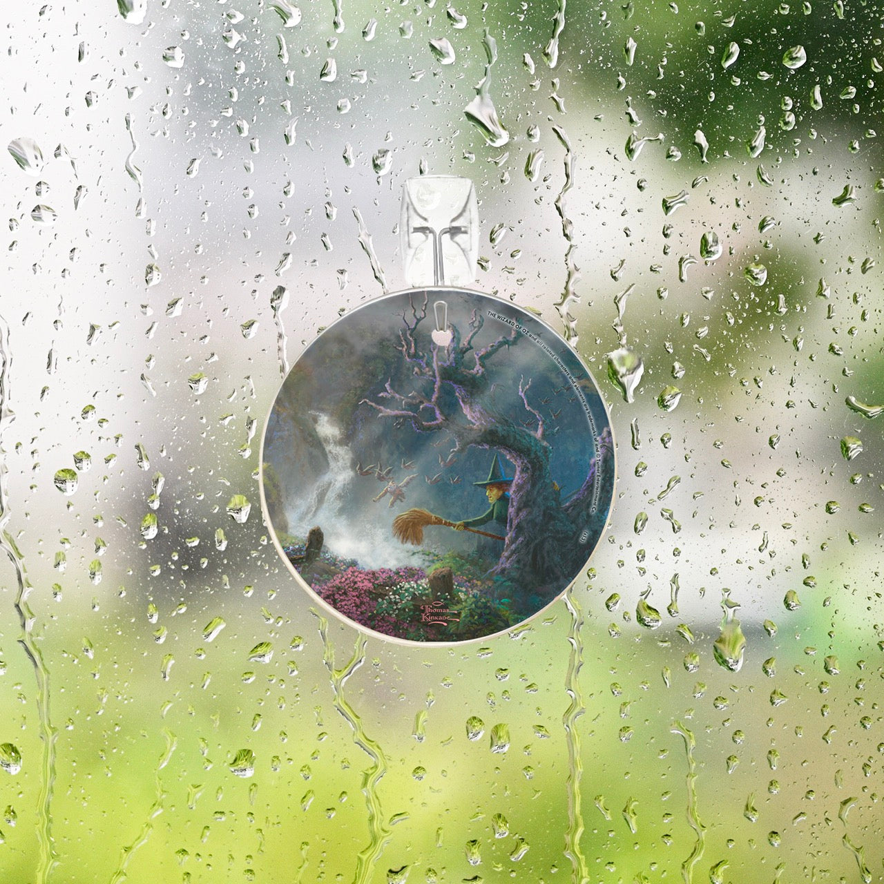 The Wizard of Oz (Thomas Kinkade Studios - Dorothy Discovers the Emerald City) StarFire Prints™ Glass Art SPCIR366