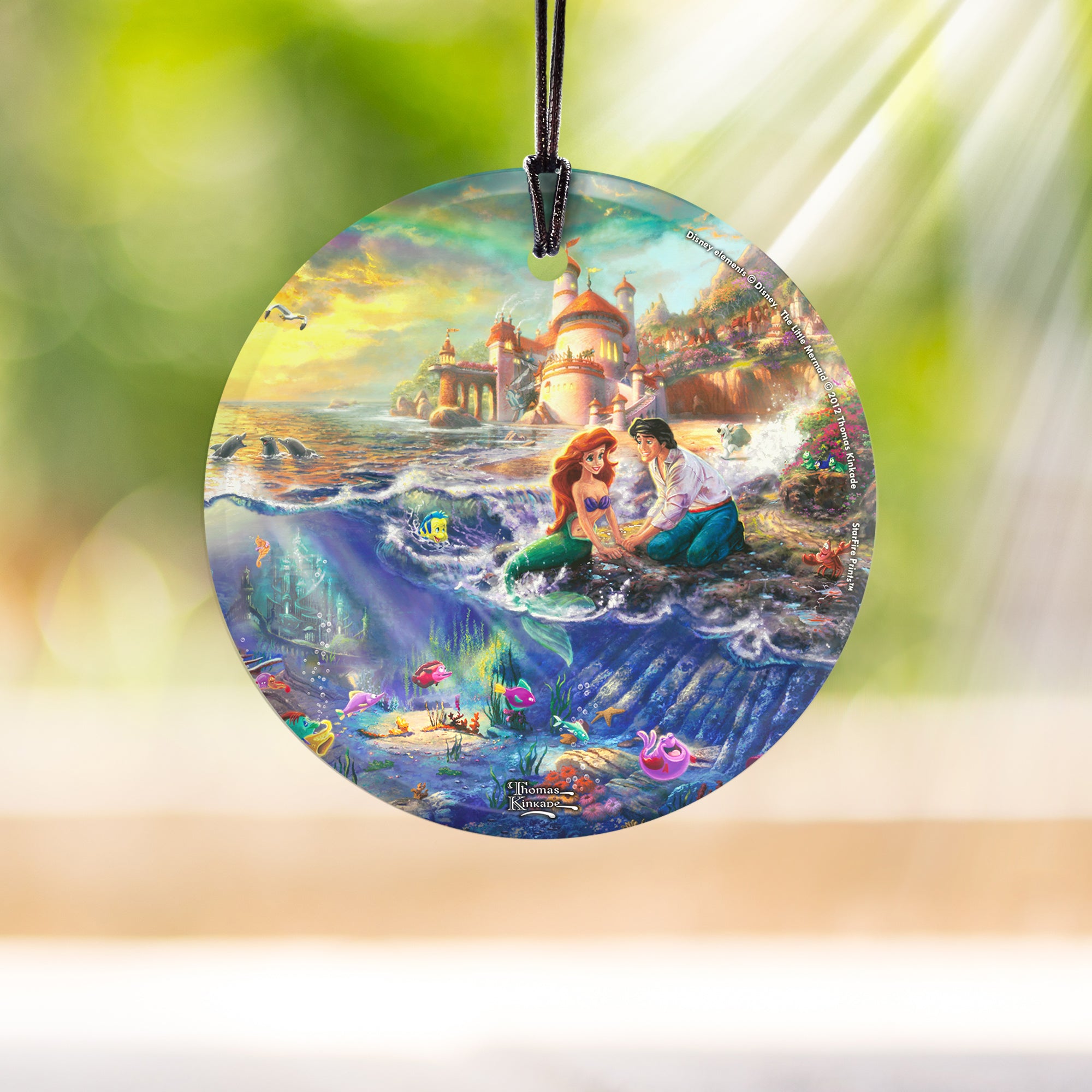 Disney (The Little Mermaid) StarFire Prints™ Hanging Glass Print SPCIR370