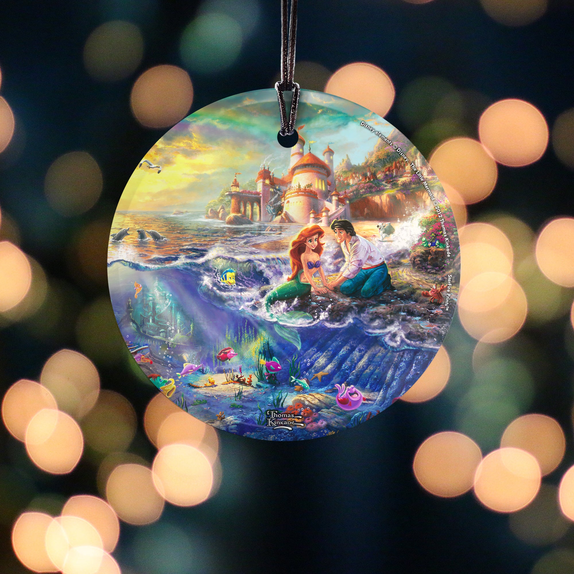 Disney (The Little Mermaid) StarFire Prints™ Hanging Glass Print SPCIR370