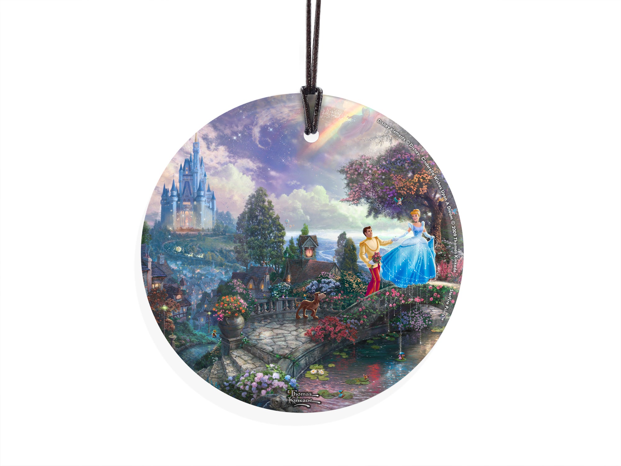 Disney (Cinderella Wishes Upon A Dream) StarFire Prints™ Hanging Glass Print SPCIR373