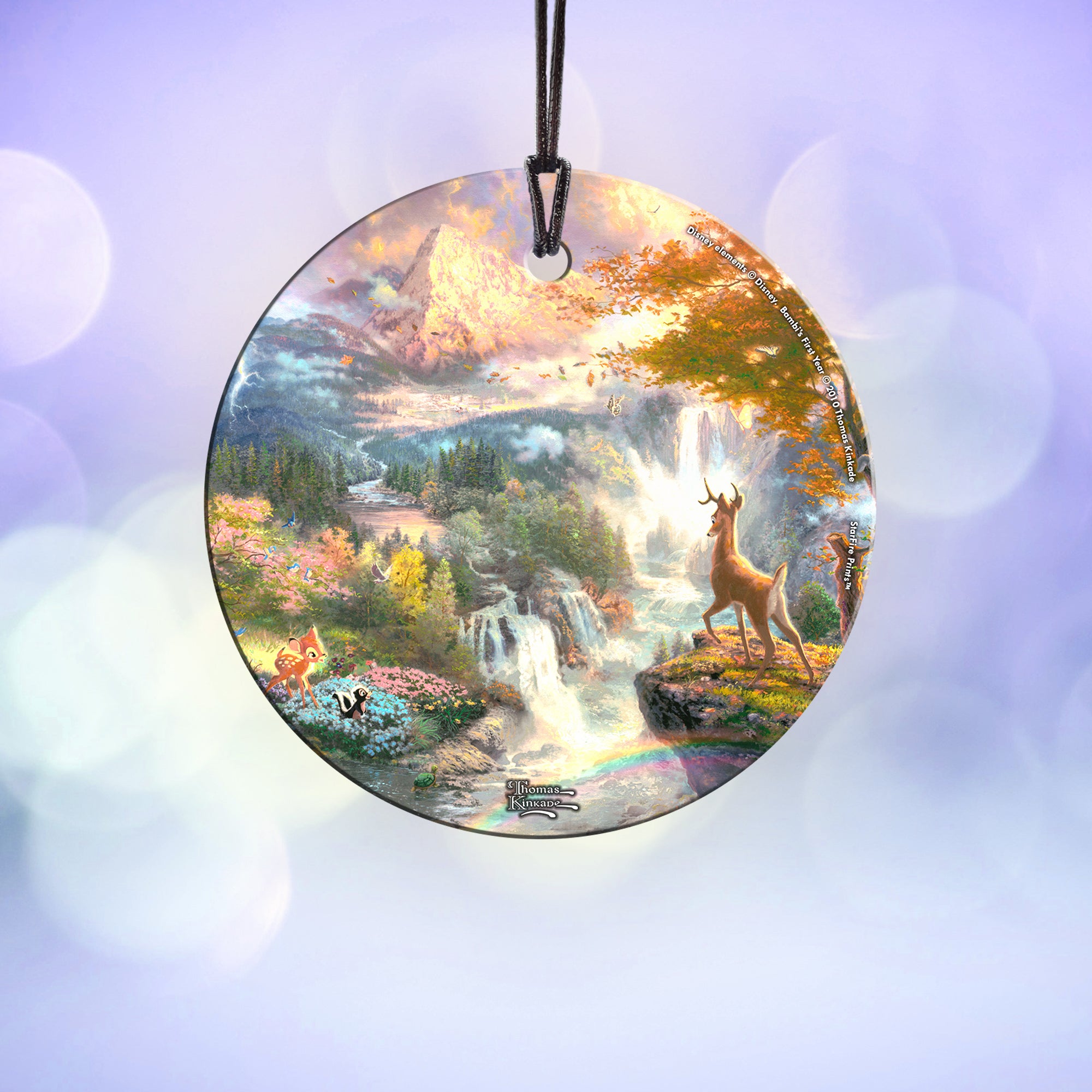 Disney (Bambis First Year) StarFire Prints™ Hanging Glass Print SPCIR375