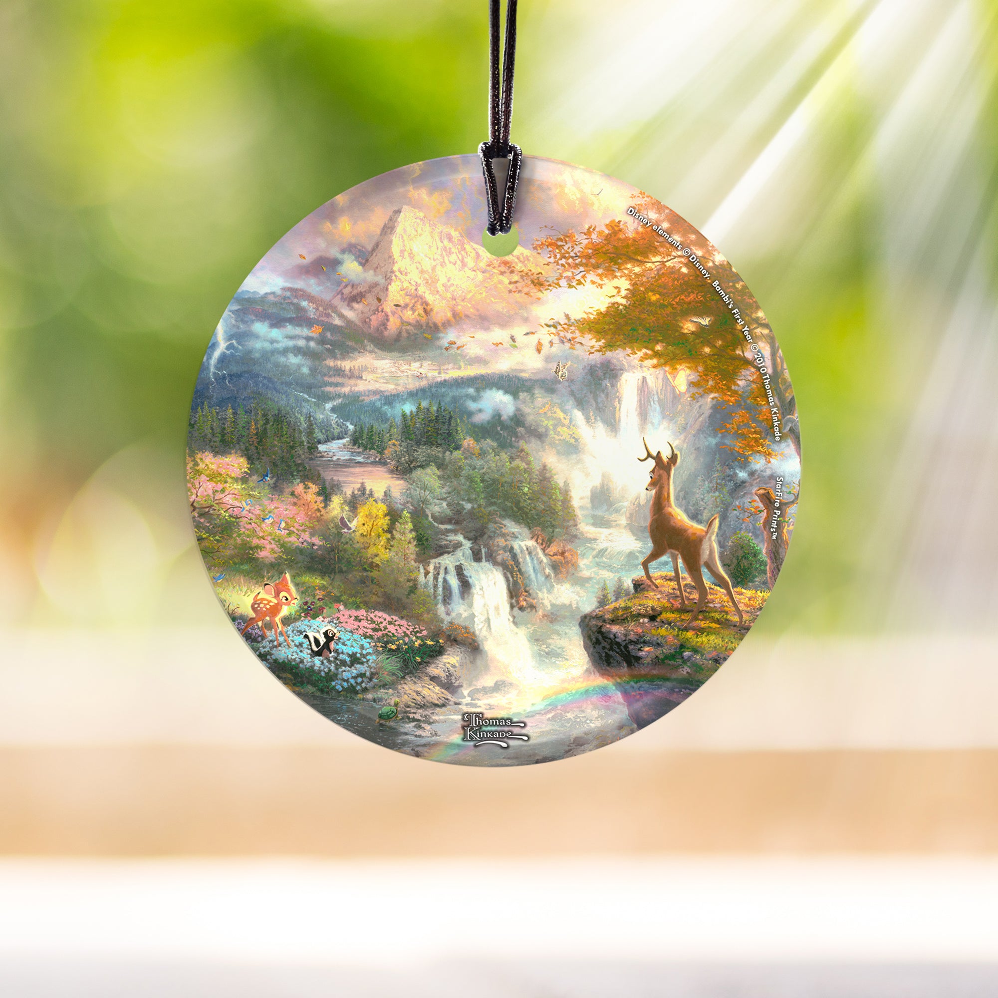 Disney (Bambis First Year) StarFire Prints™ Hanging Glass Print SPCIR375