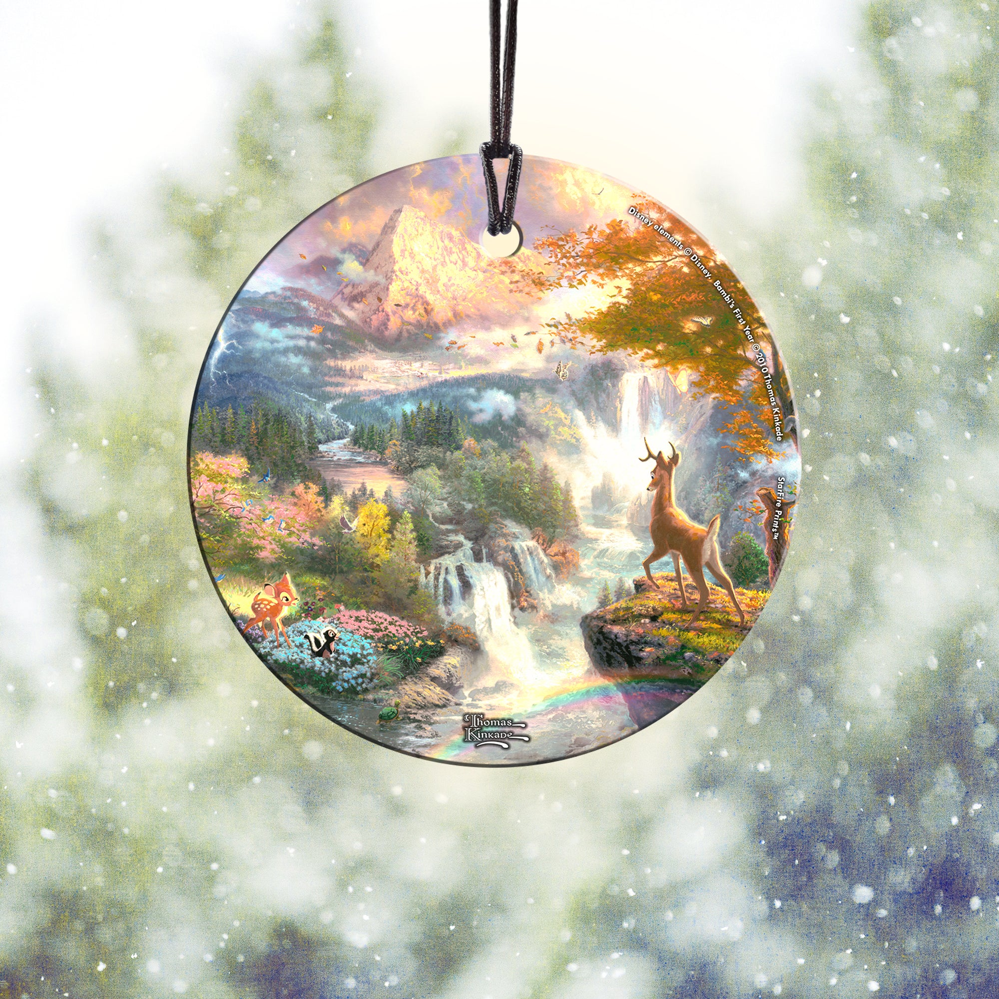 Disney (Bambis First Year) StarFire Prints™ Hanging Glass Print SPCIR375