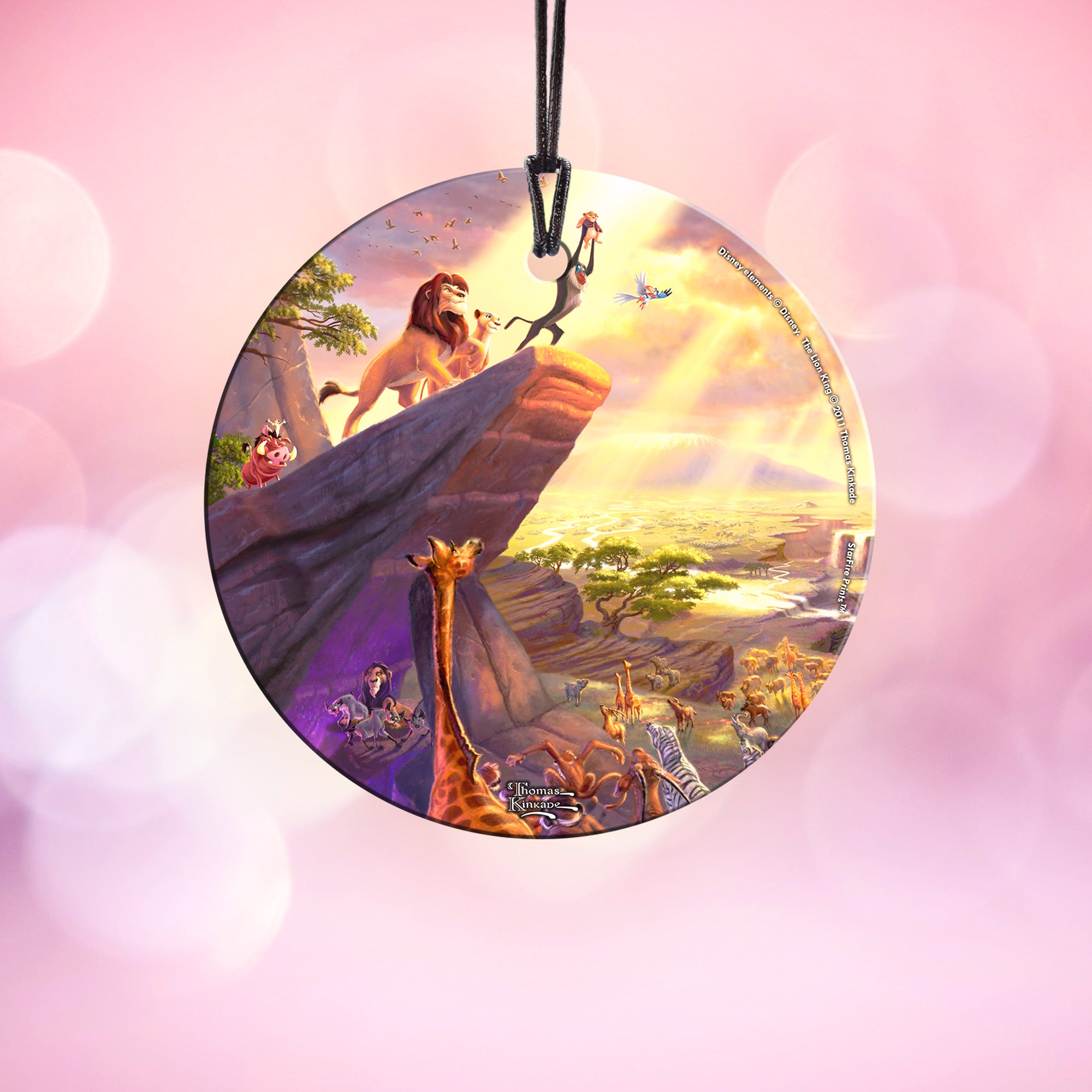 Disney (The Lion King) StarFire Prints™ Hanging Glass Print SPCIR377