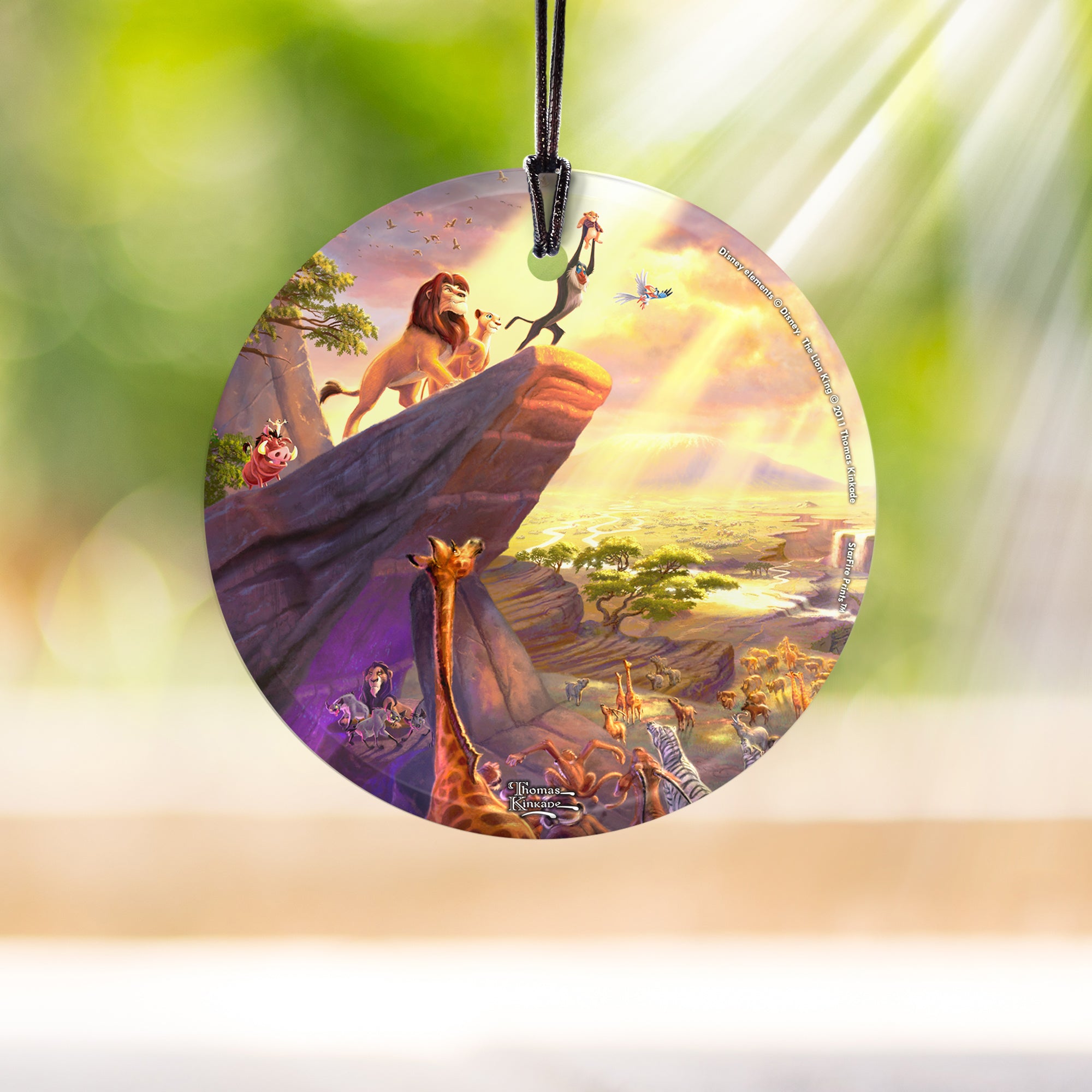 Disney (The Lion King) StarFire Prints™ Hanging Glass Print SPCIR377