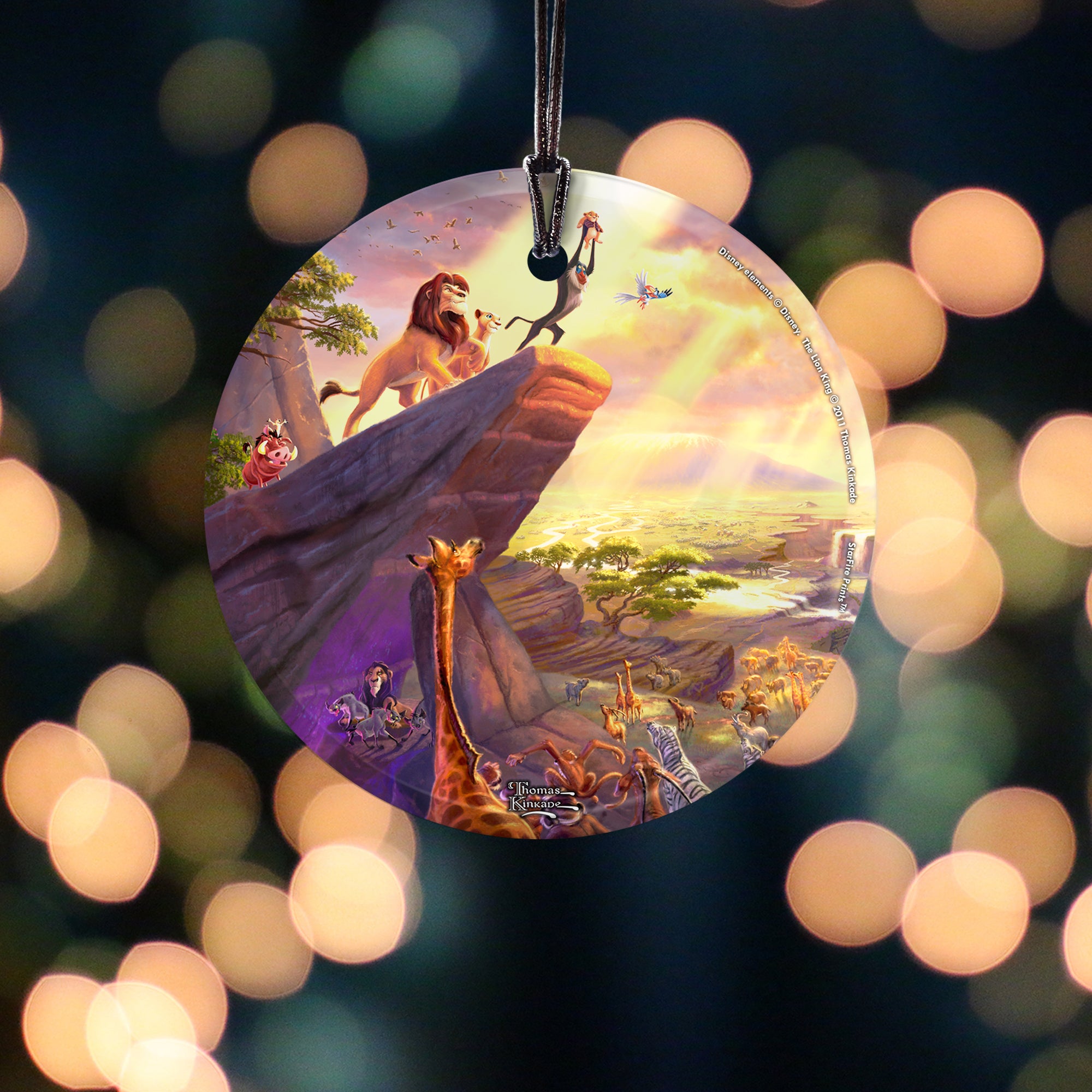 Disney (The Lion King) StarFire Prints™ Hanging Glass Print SPCIR377