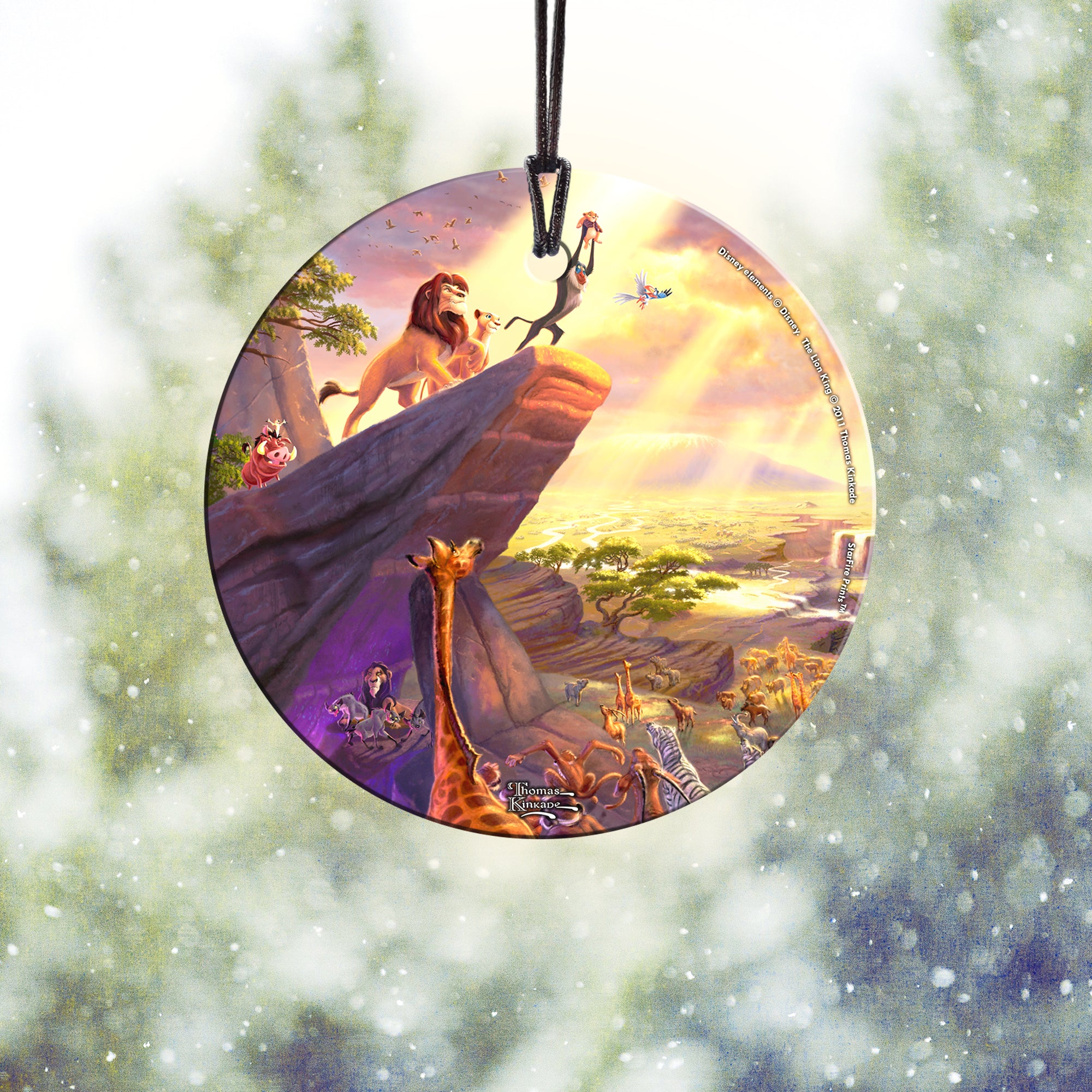 Disney (The Lion King) StarFire Prints™ Hanging Glass Print SPCIR377