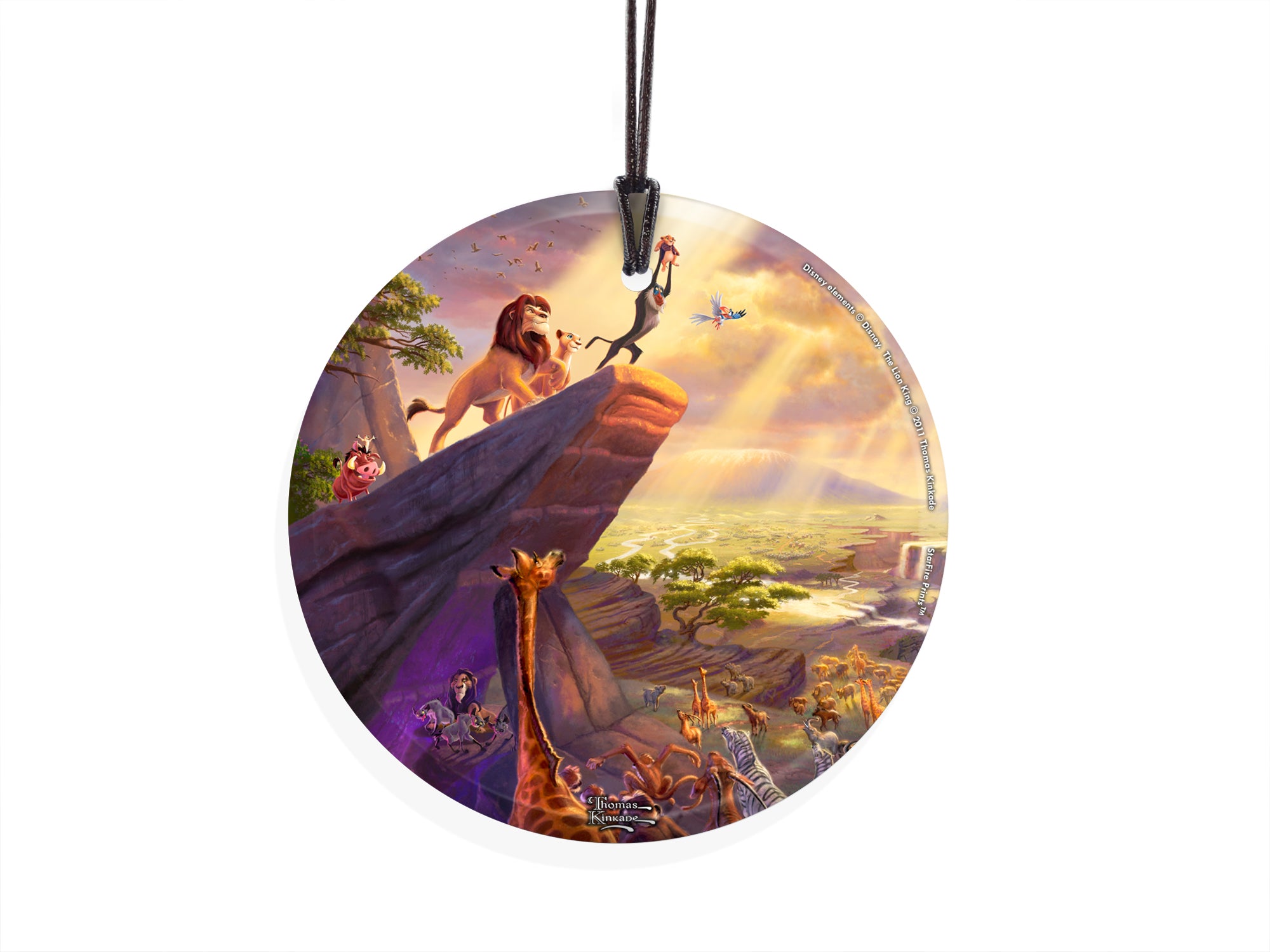 Disney (The Lion King) StarFire Prints™ Hanging Glass Print SPCIR377