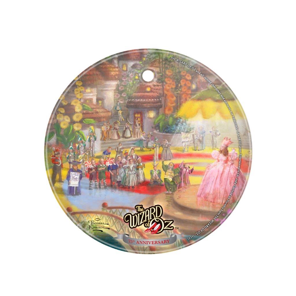 The Wizard of Oz (Thomas Kinkade Studios - Follow the Yellow Brick Road) StarFire Prints™ Glass Art SPCIR386