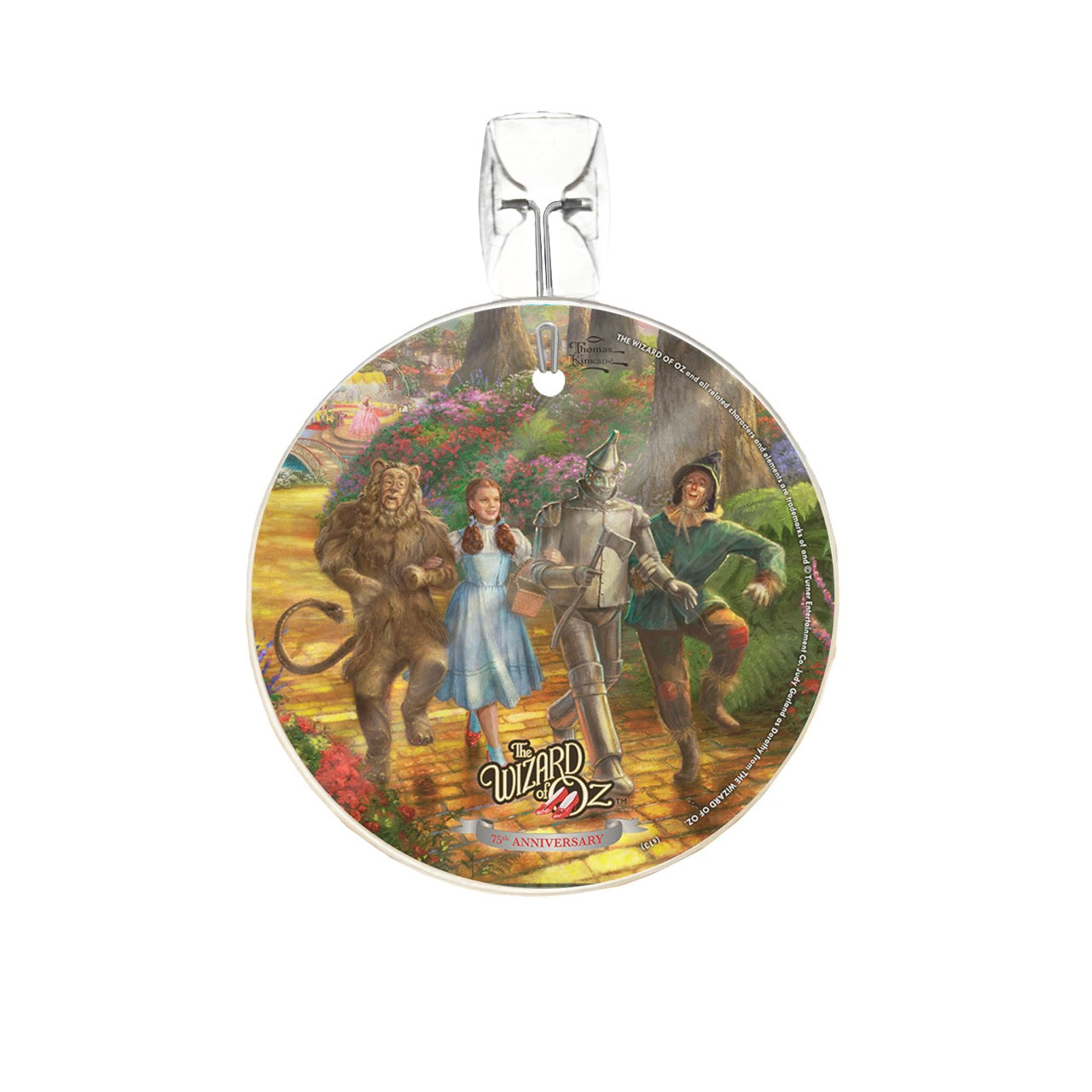 The Wizard of Oz (Thomas Kinkade Studios - Follow the Yellow Brick Road) StarFire Prints™ Glass Art SPCIR388