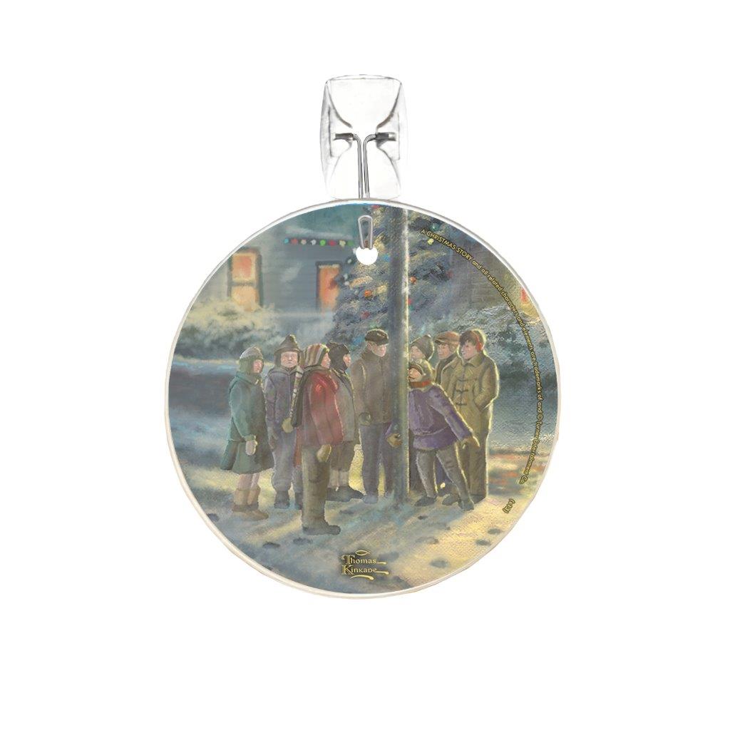A Christmas Story  (Thomas Kinkade Studios) StarFire Prints™ Glass Art SPCIR397