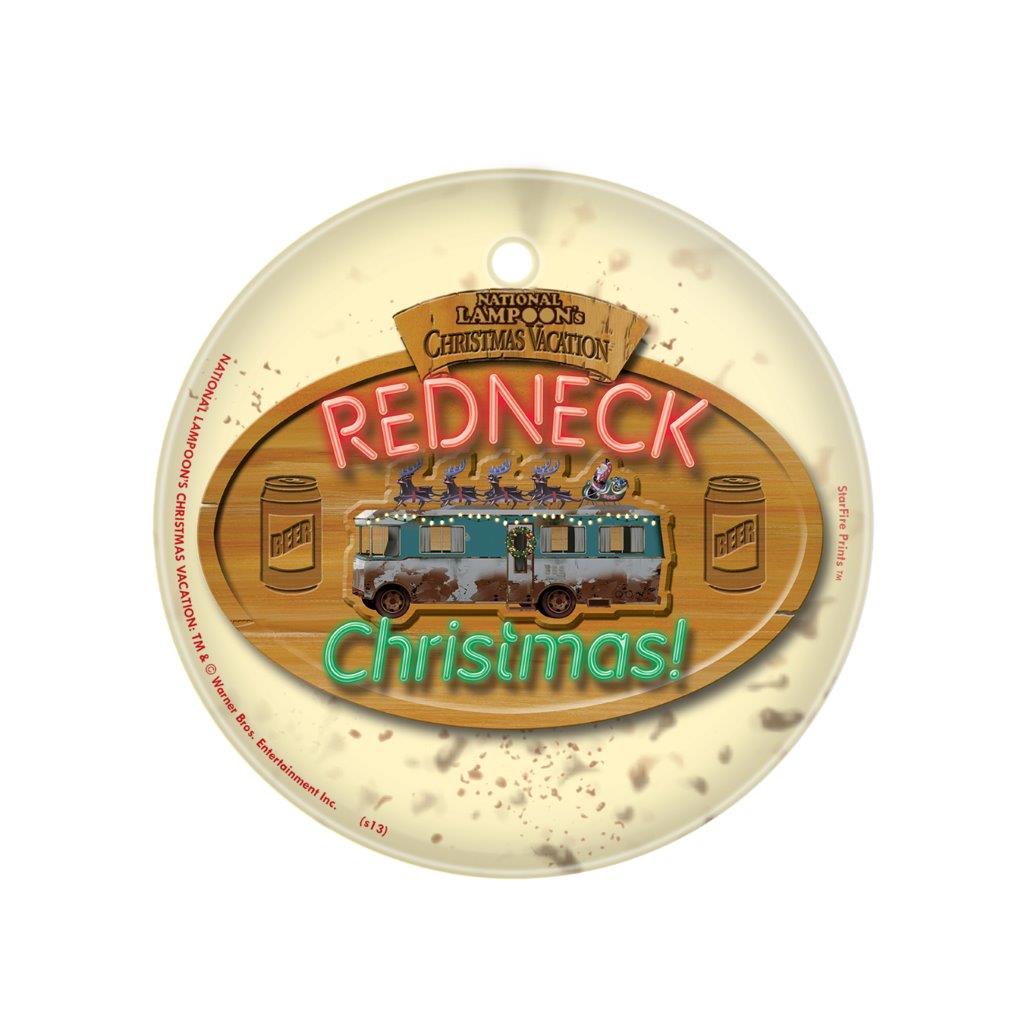 National Lampoons Christmas Vacation (Red Neck) StarFire Prints™ Glass Art SPCIR407