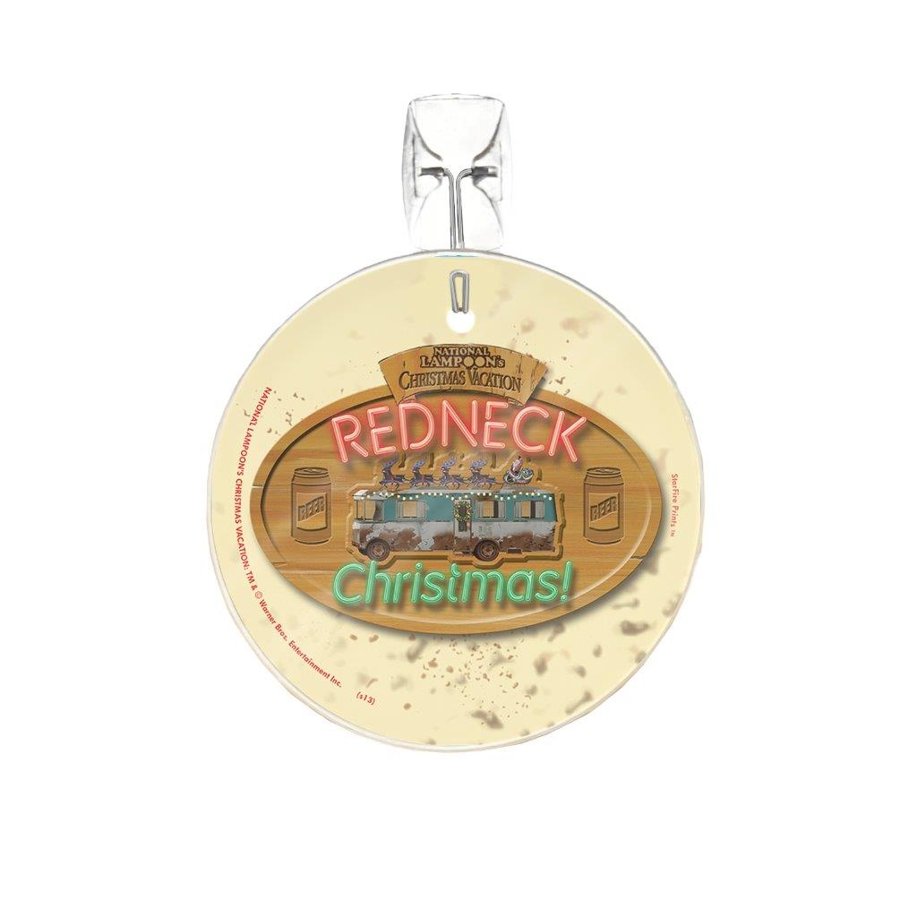 National Lampoons Christmas Vacation (Red Neck) StarFire Prints™ Glass Art SPCIR407