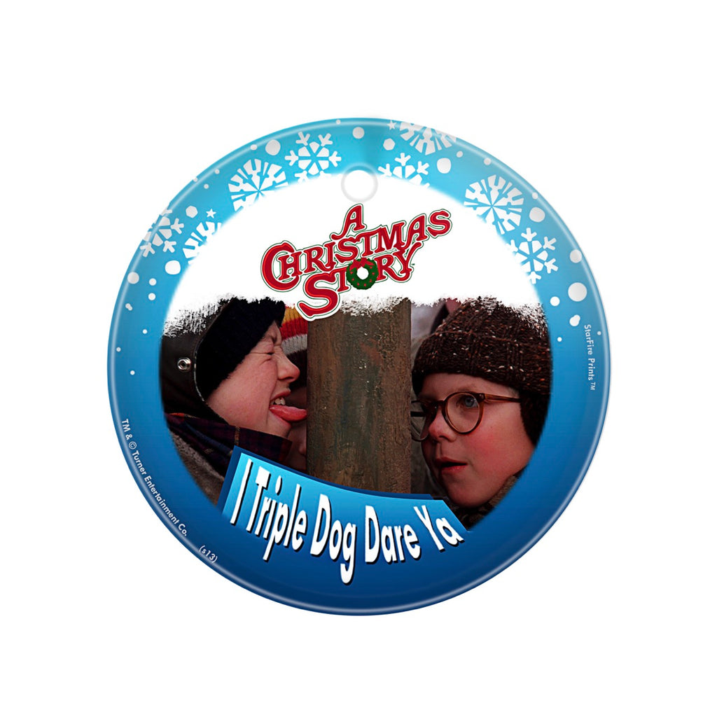 A Christmas Story (Triple Dog Dare) StarFire Prints™ Glass Art SPCIR408