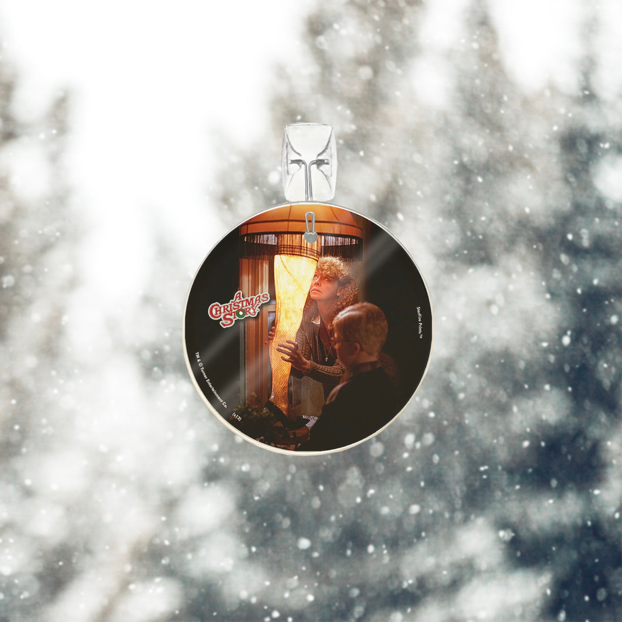 A Christmas Story (Leg Lamp) StarFire Prints™ Glass Art SPCIR409