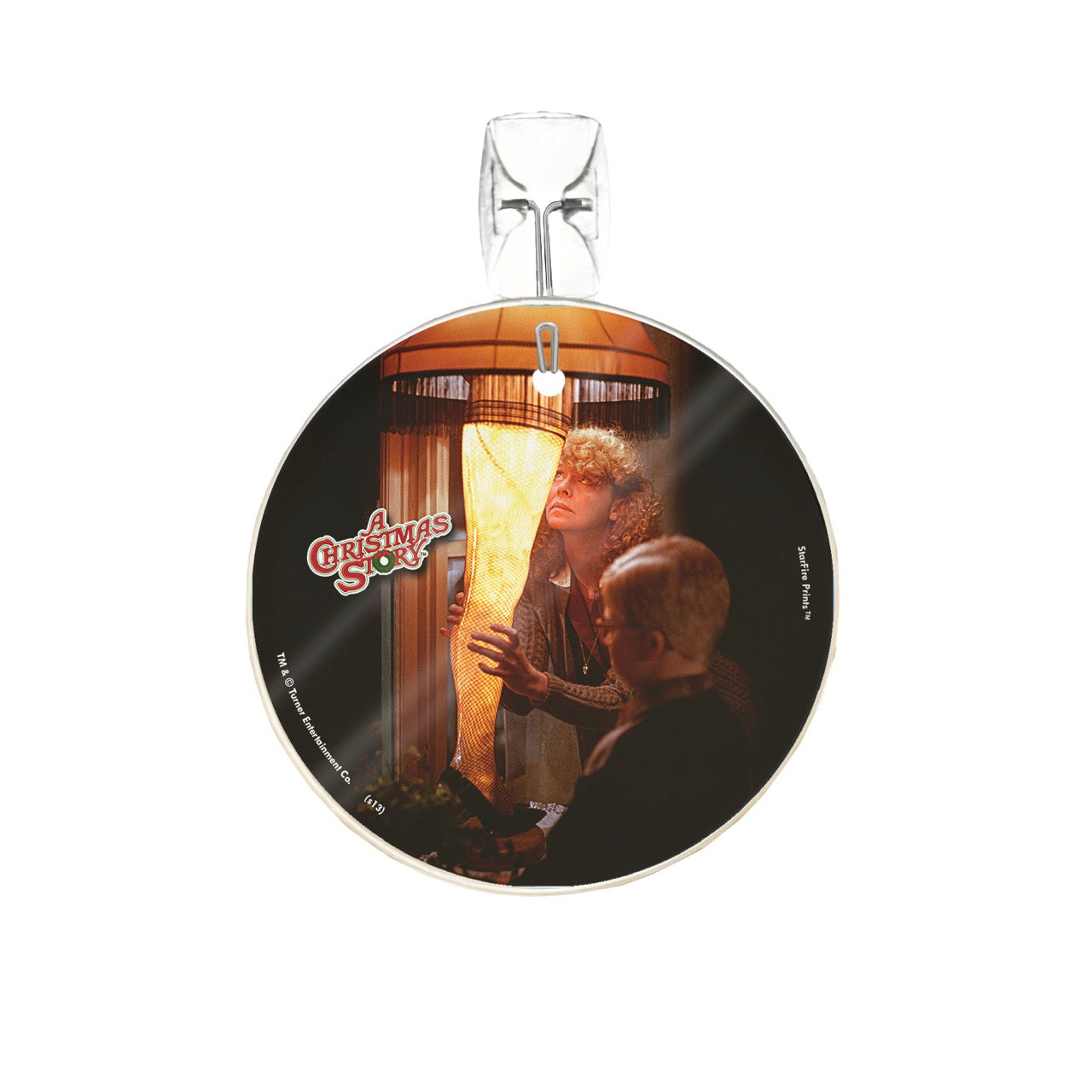 A Christmas Story (Leg Lamp) StarFire Prints™ Glass Art SPCIR409