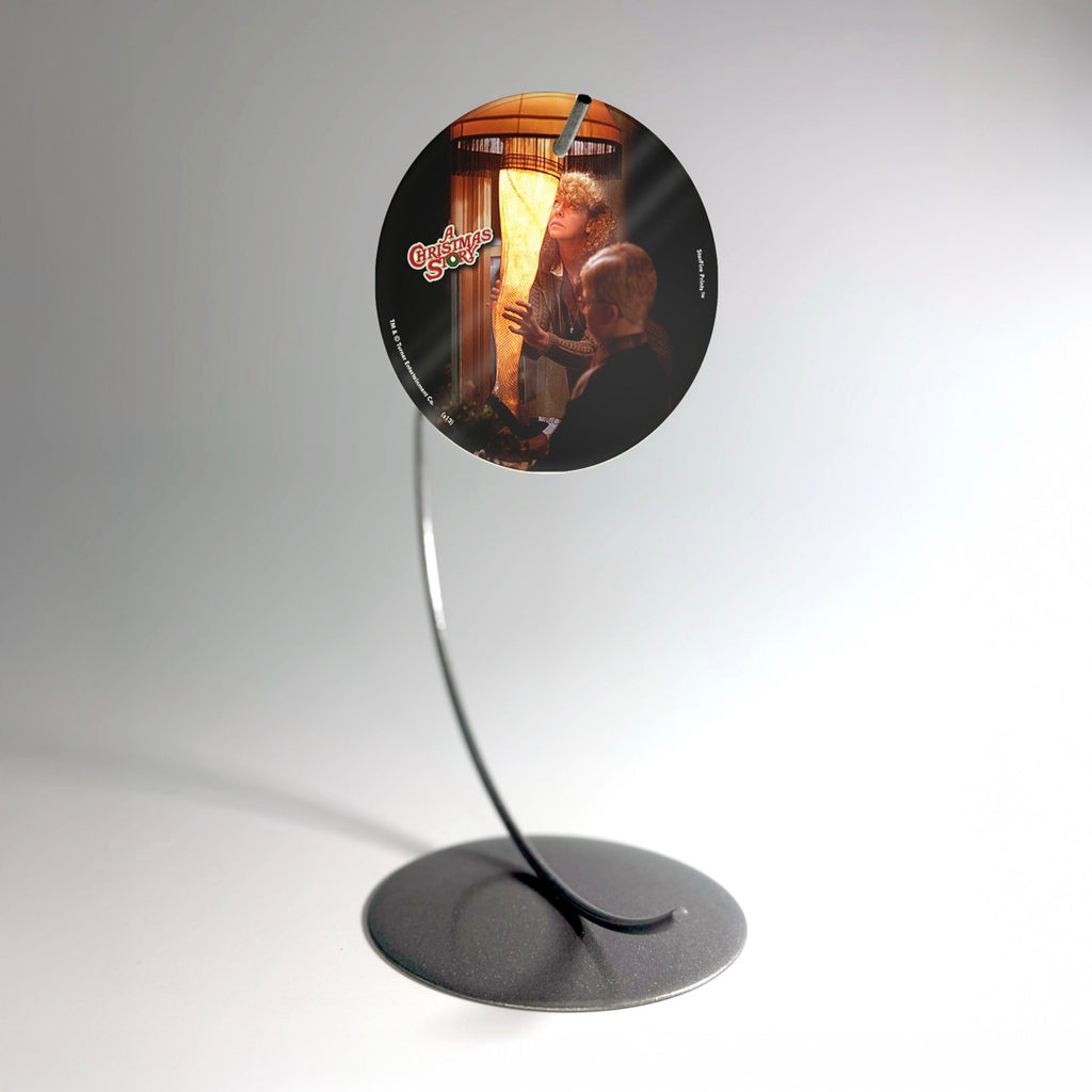 A Christmas Story (Leg Lamp) StarFire Prints™ Glass Art SPCIR409