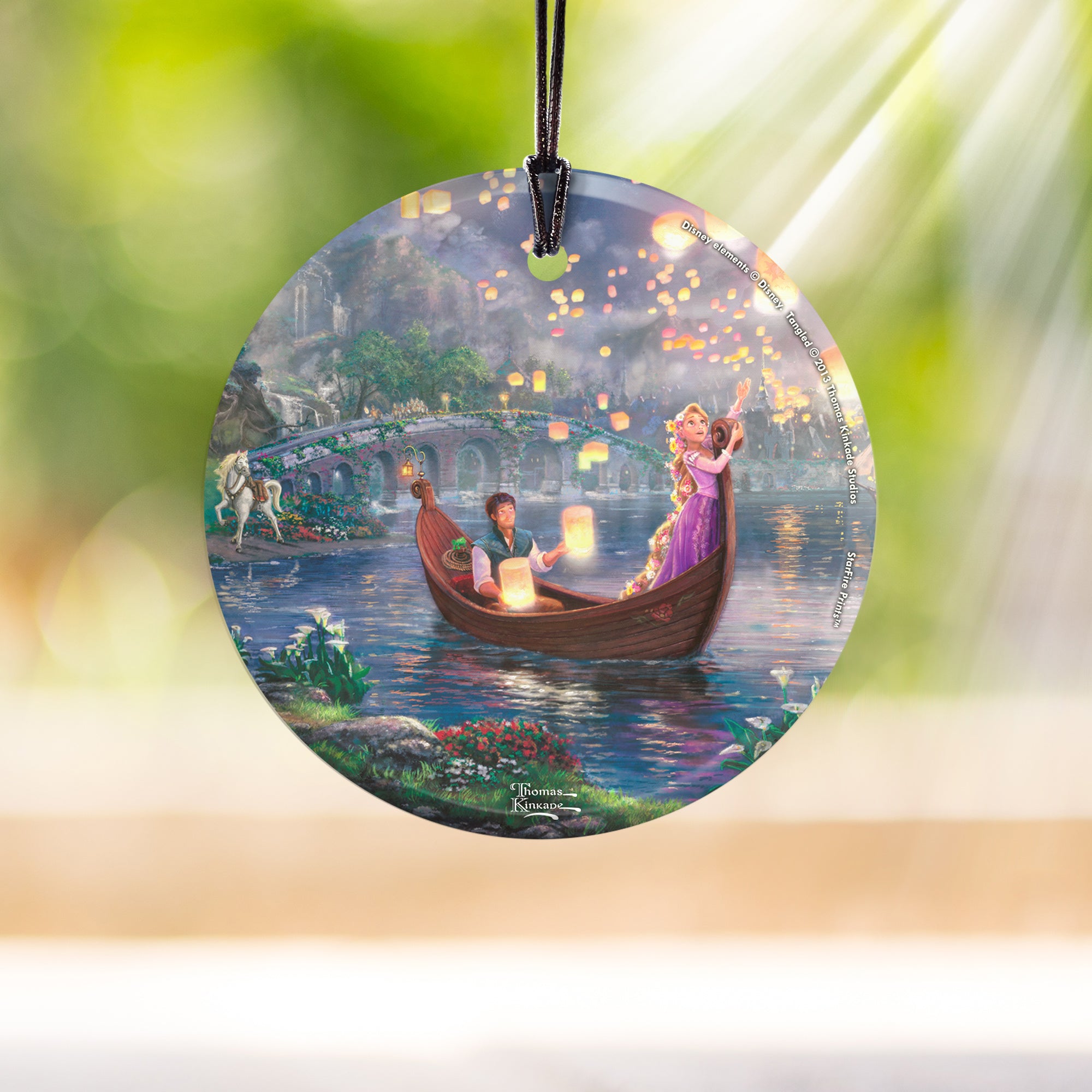 Disney (Tangled) StarFire Prints™ Hanging Glass Print SPCIR424