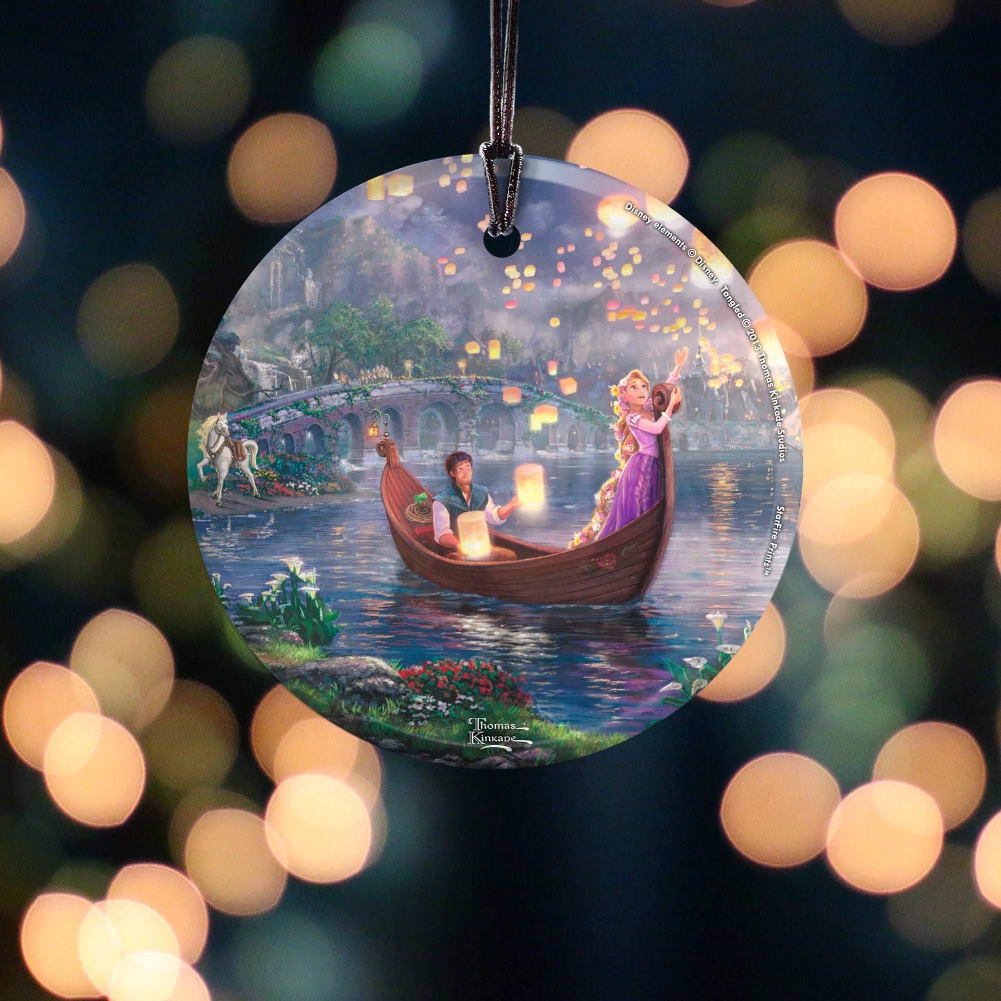 Disney (Tangled) StarFire Prints™ Hanging Glass Print SPCIR424